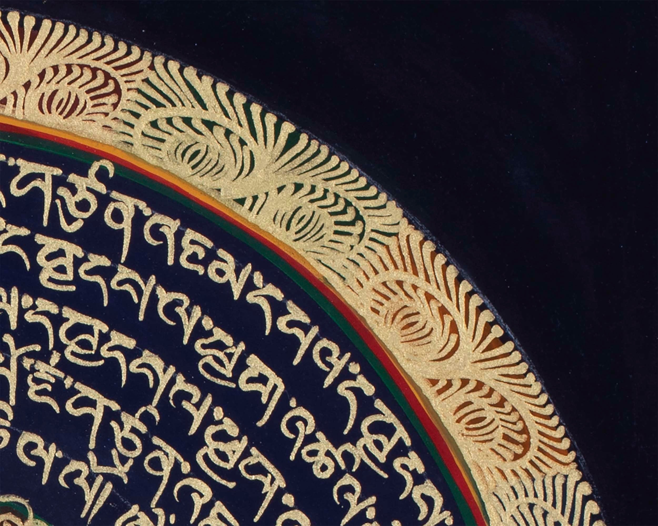 Mandala Thangka Painting | Spiritual Art for Altar Decor