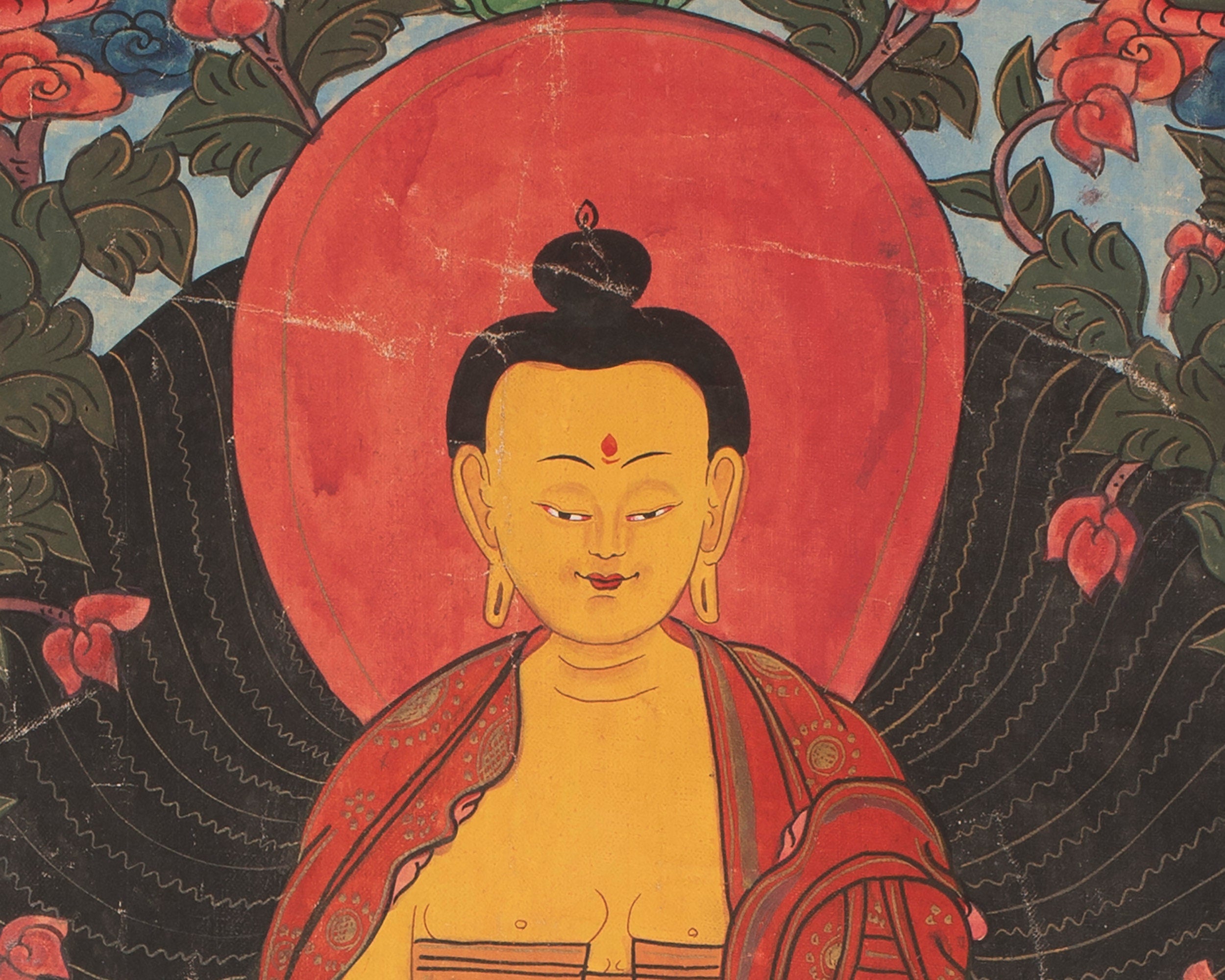 Old Shakyamuni Buddha | White Tara And Green Tara