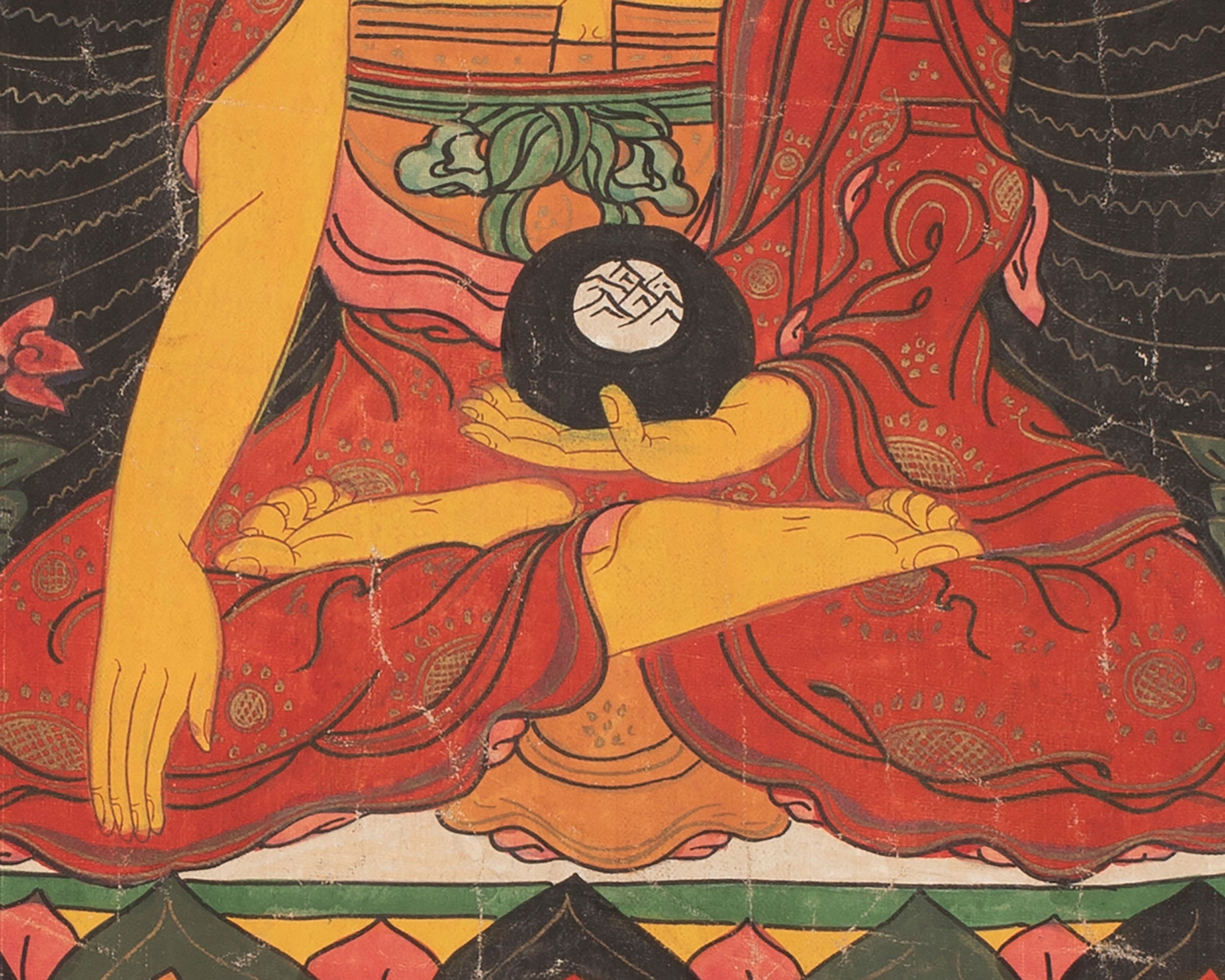 Old Shakyamuni Buddha | White Tara And Green Tara