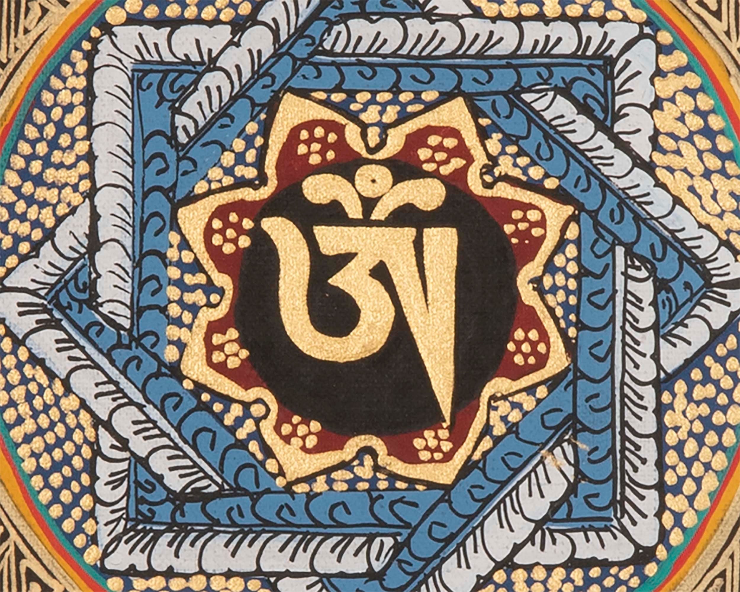 Mantra Mandala Thangka | Tibetan Painting