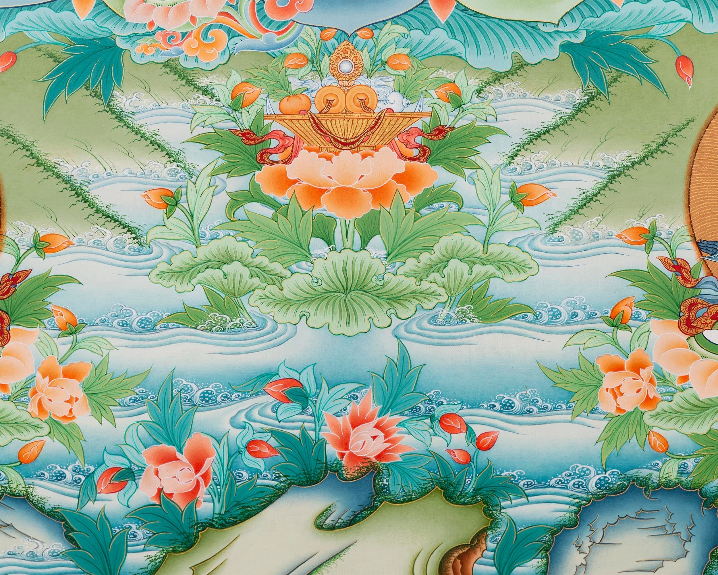 Samaya Tara Thangka | Original Hand Painted Tibetan Art | Ritual Objects