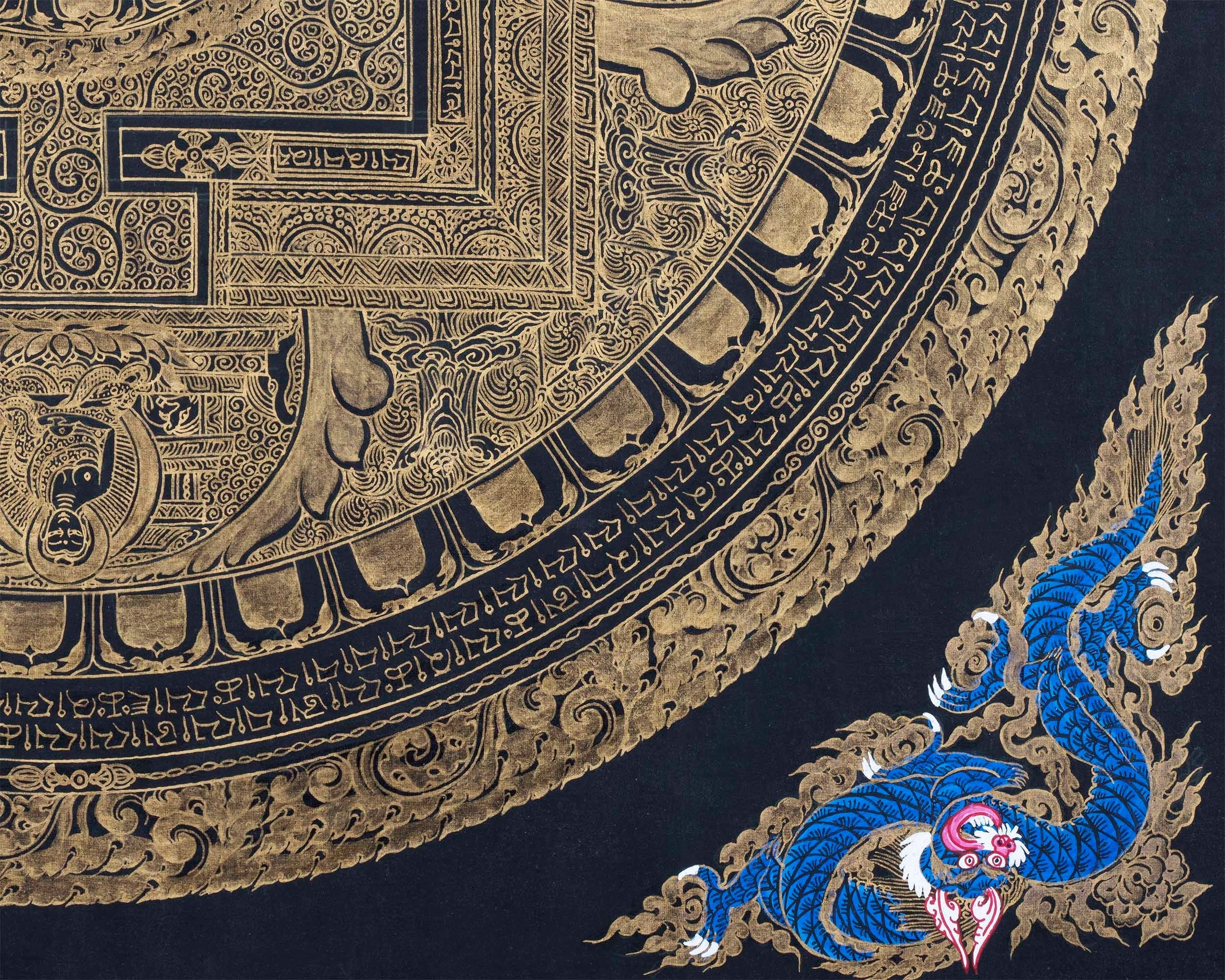 1000 Armed Chengrezig Mandala | Bodhisattva Painting