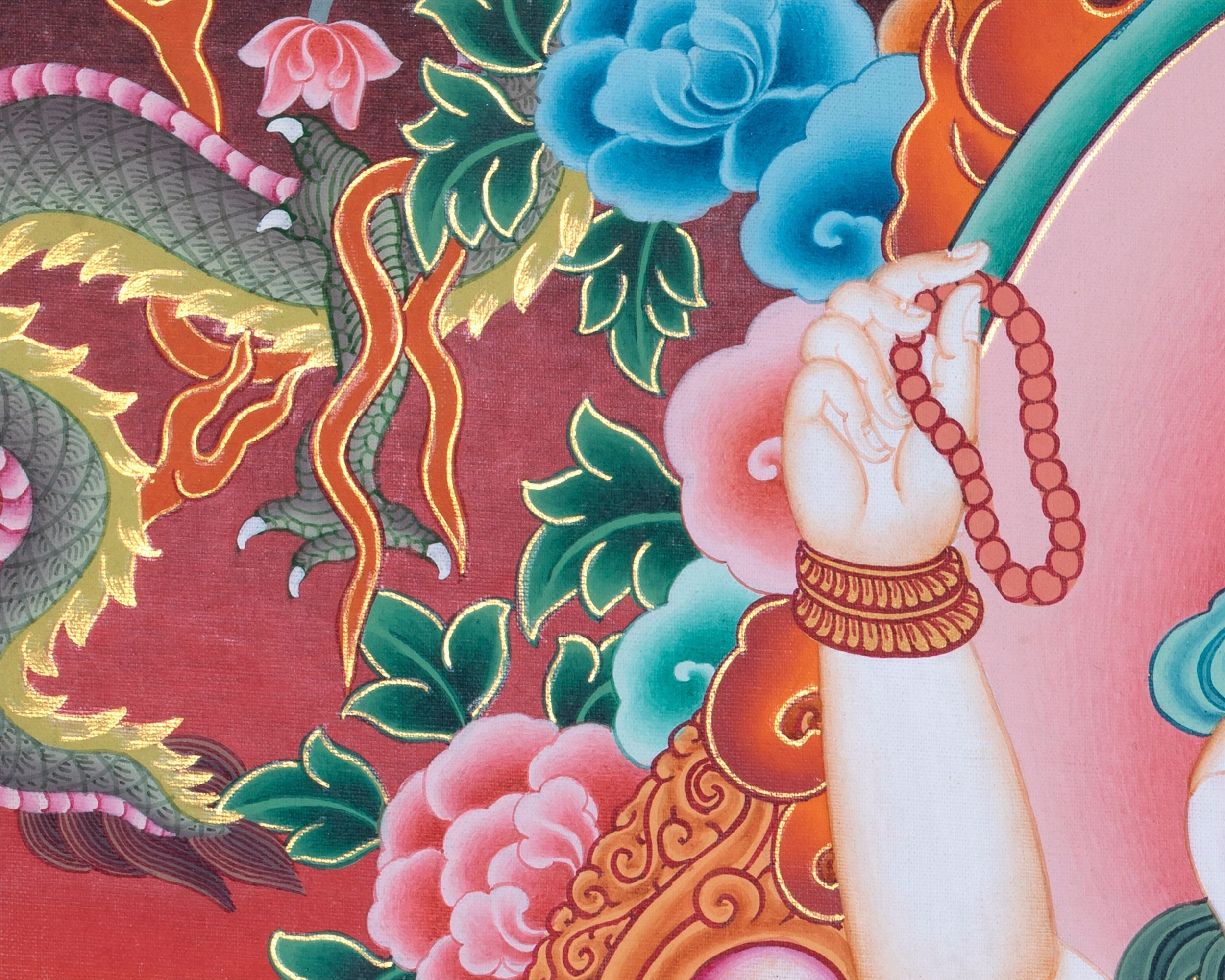 Hindu God Ganesh Thangka | Newari Thangka Art
