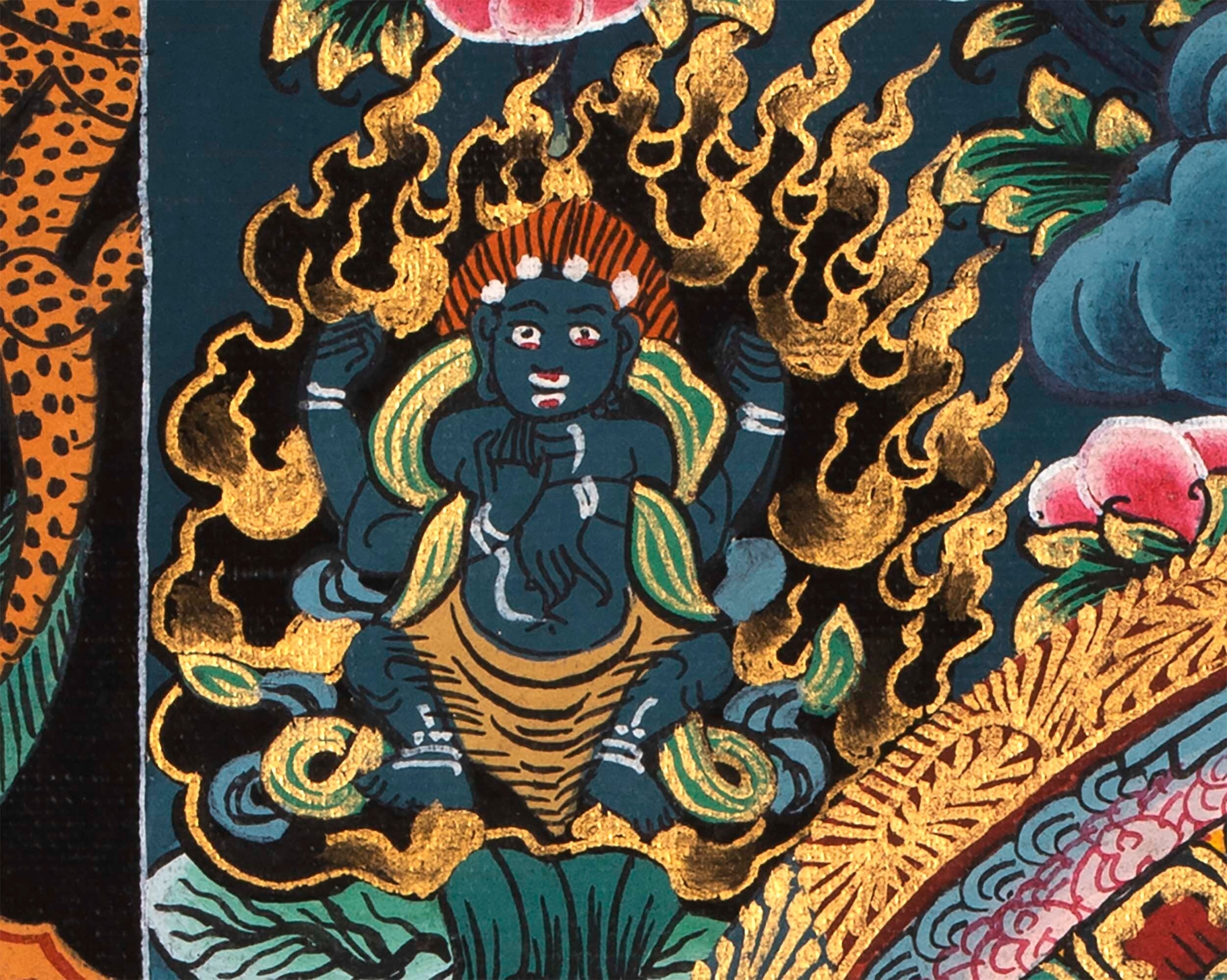 Tibetan Buddha Mandala | Spiritual Mandala Wall Art