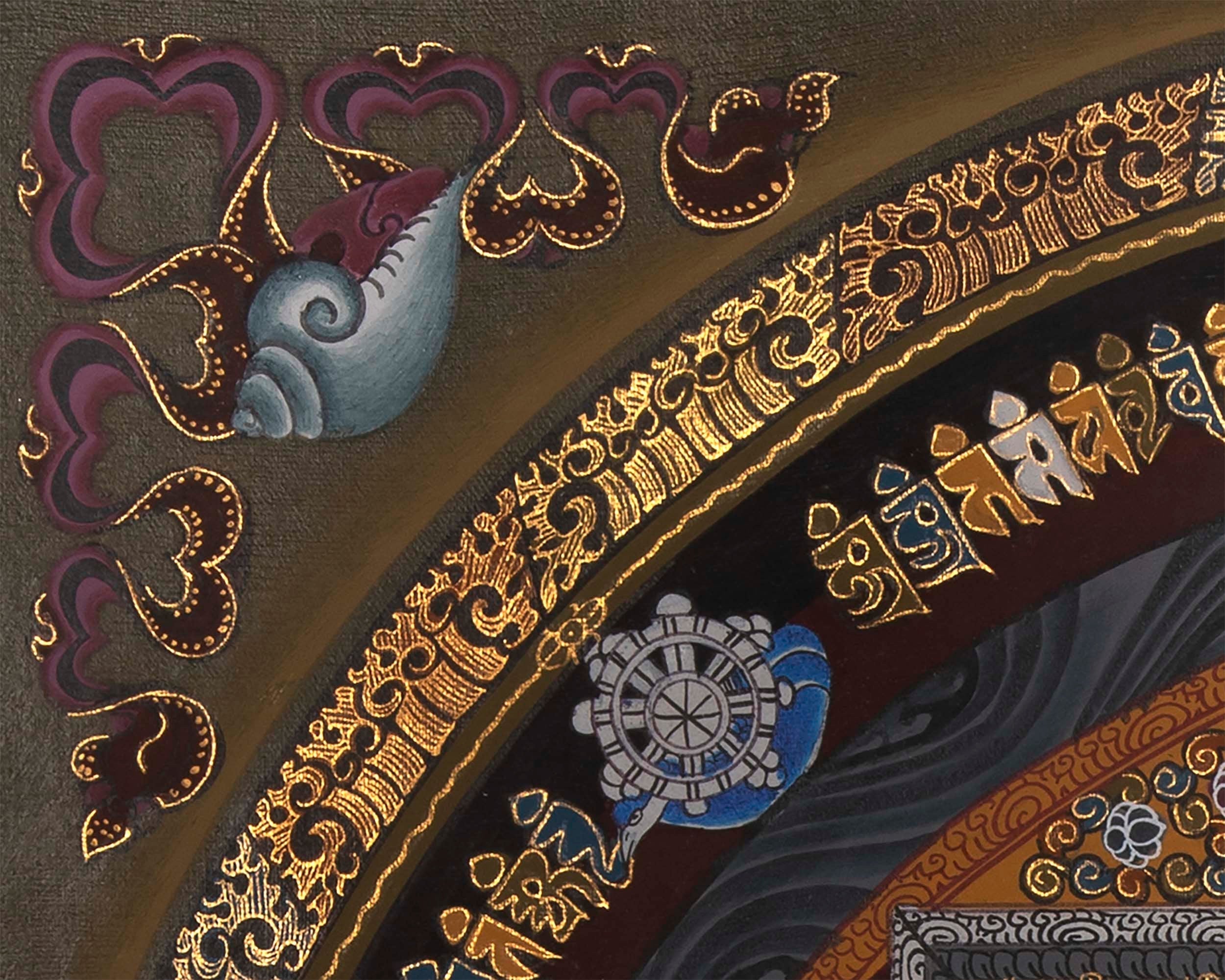 Buddhist Kalachakra Mandala | Spiritual Art