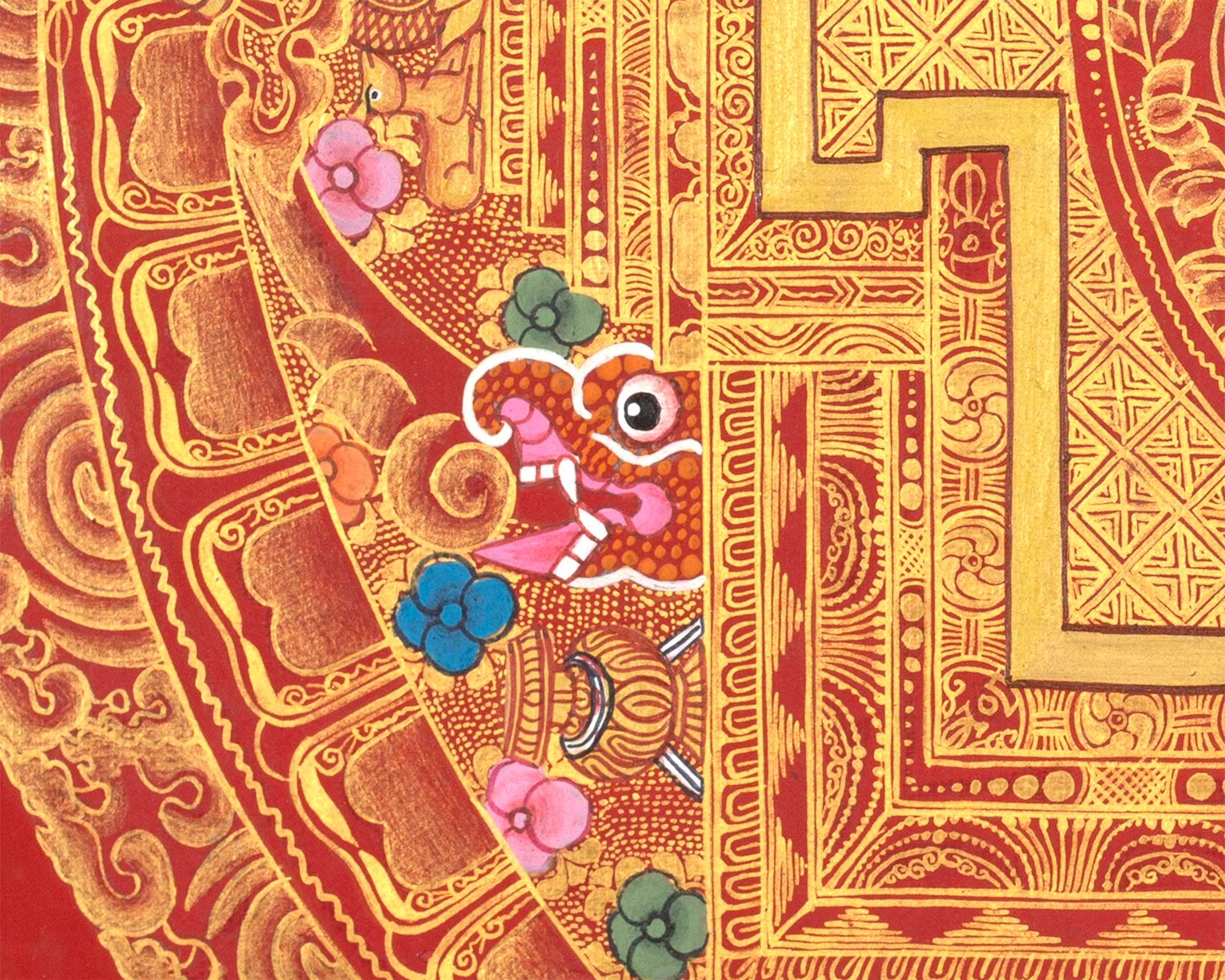 Medicine Buddha Mandala | Buddhist Painting