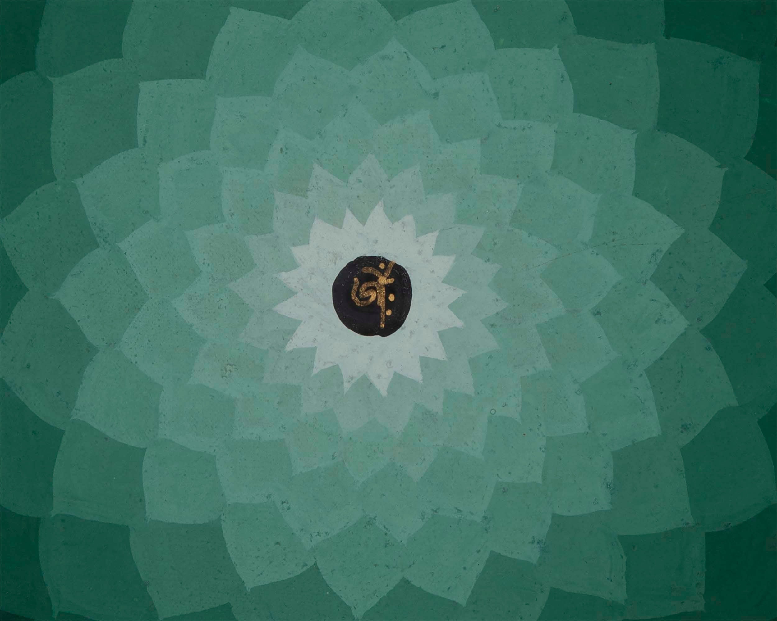 LOTUS MANDALA | Handmade Thangka Painting