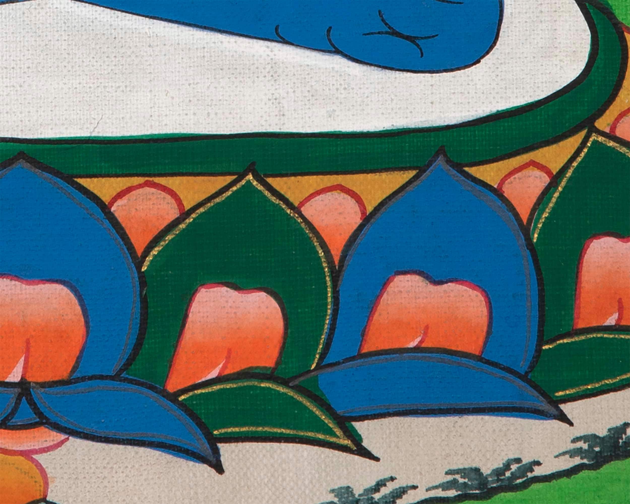 Bodhisattva Samantabhadra Buddha | Yab Yum Samantabhadra Buddha | Religious Wall Decor