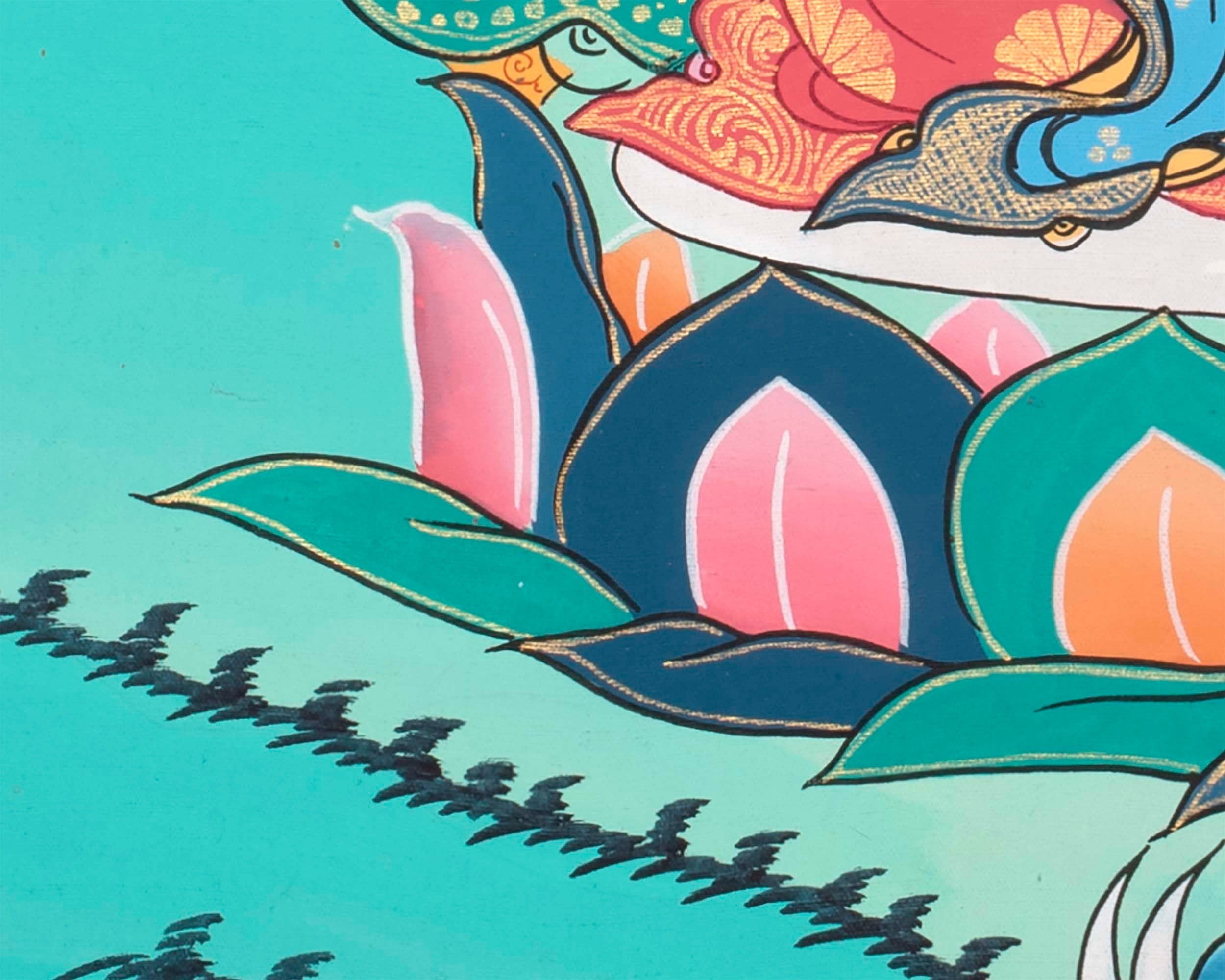 Dorje Sempa Thangka | Tibetan Vajrasattva Art