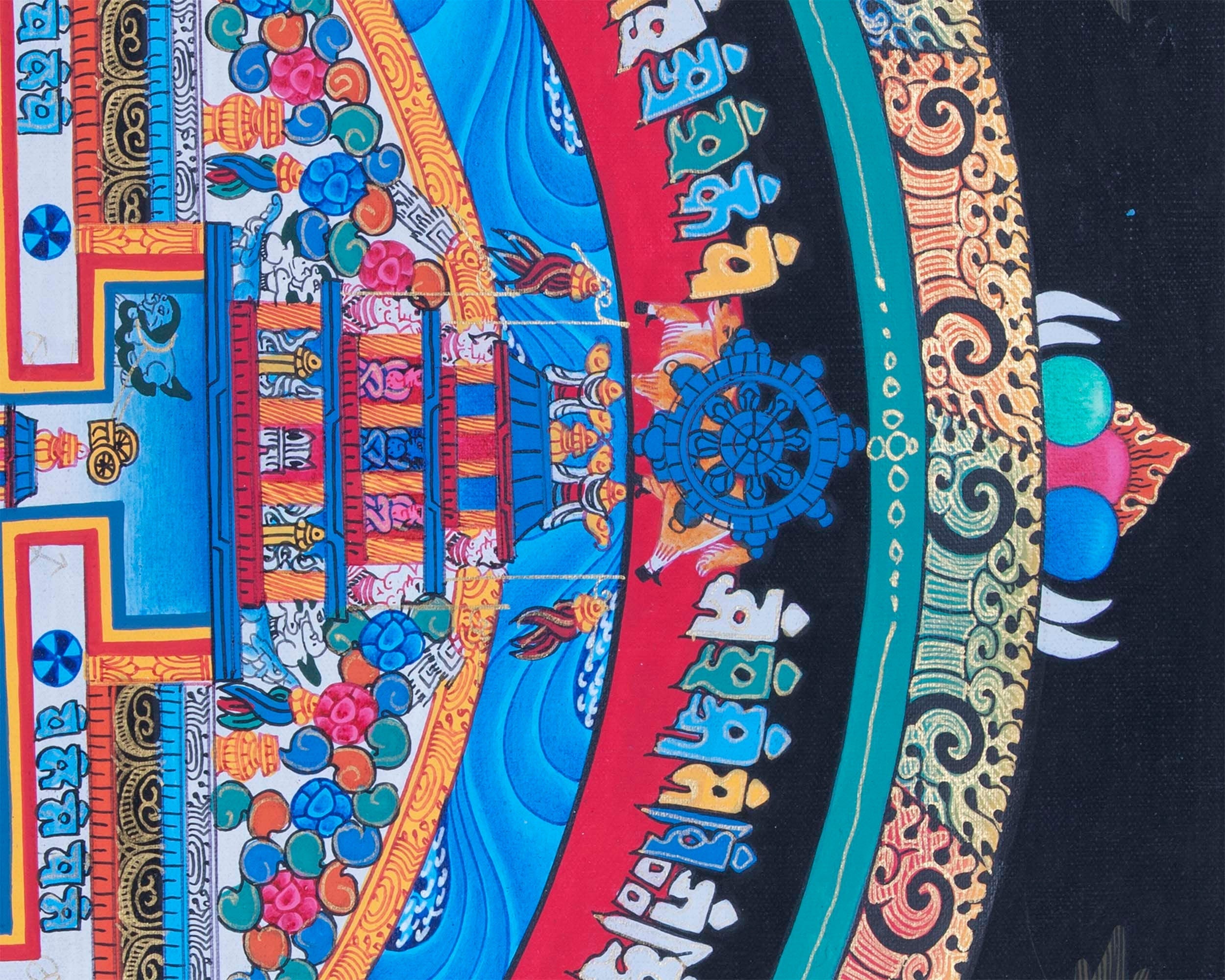 Kalachakra mandala | Wall Decoration Painting