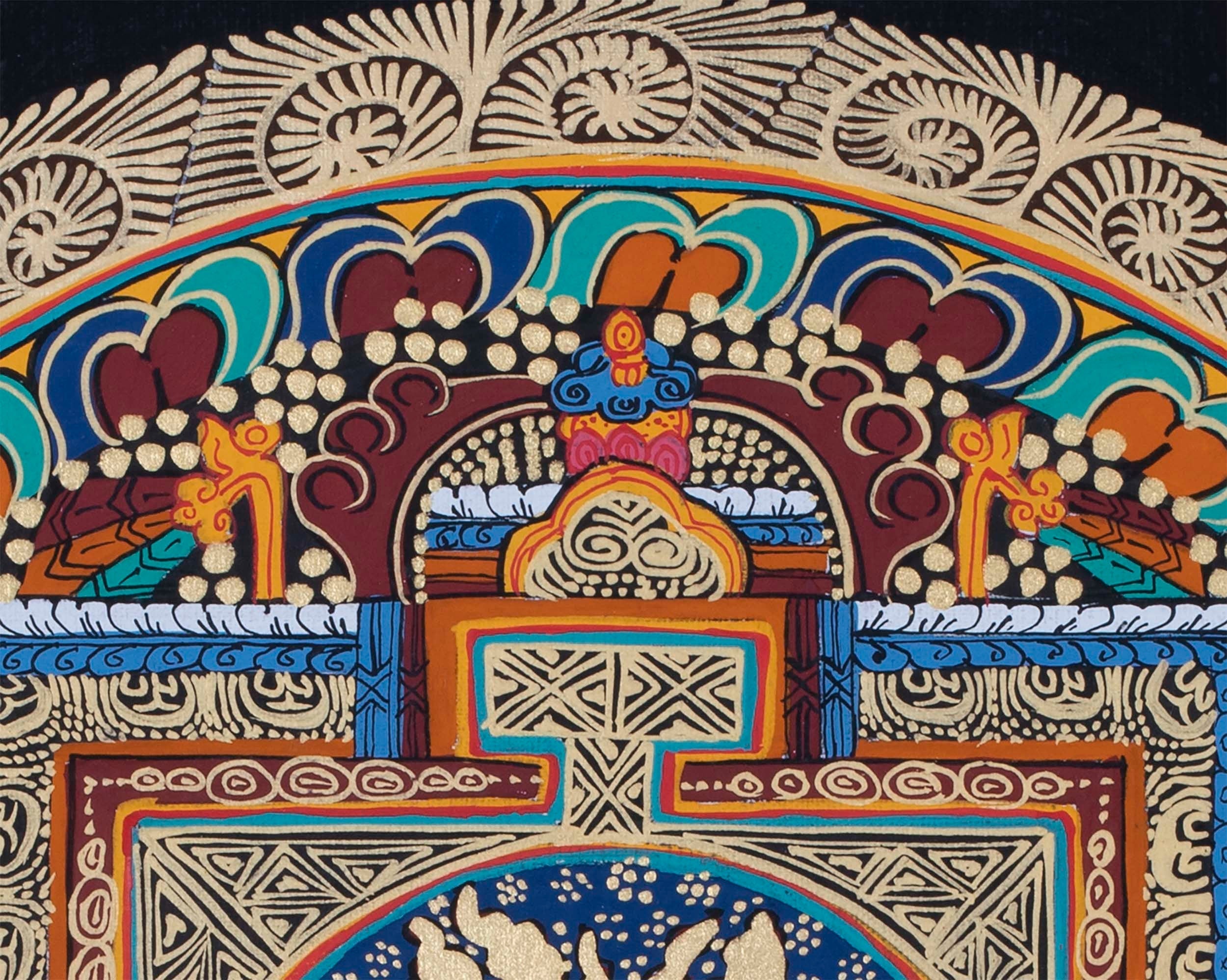 Om Mandala Thangka | Wall hanging