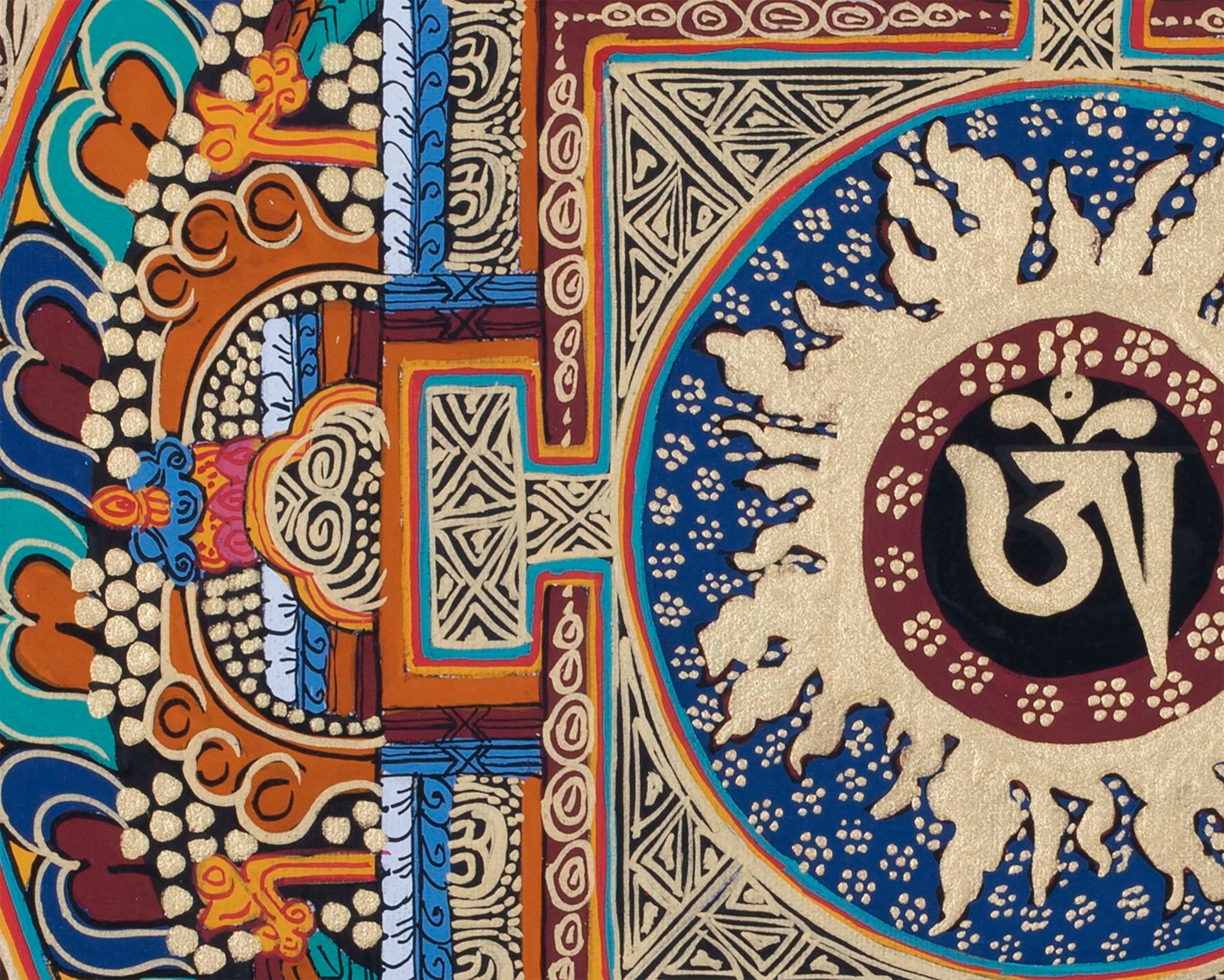 Om Mandala Thangka | Wall hanging