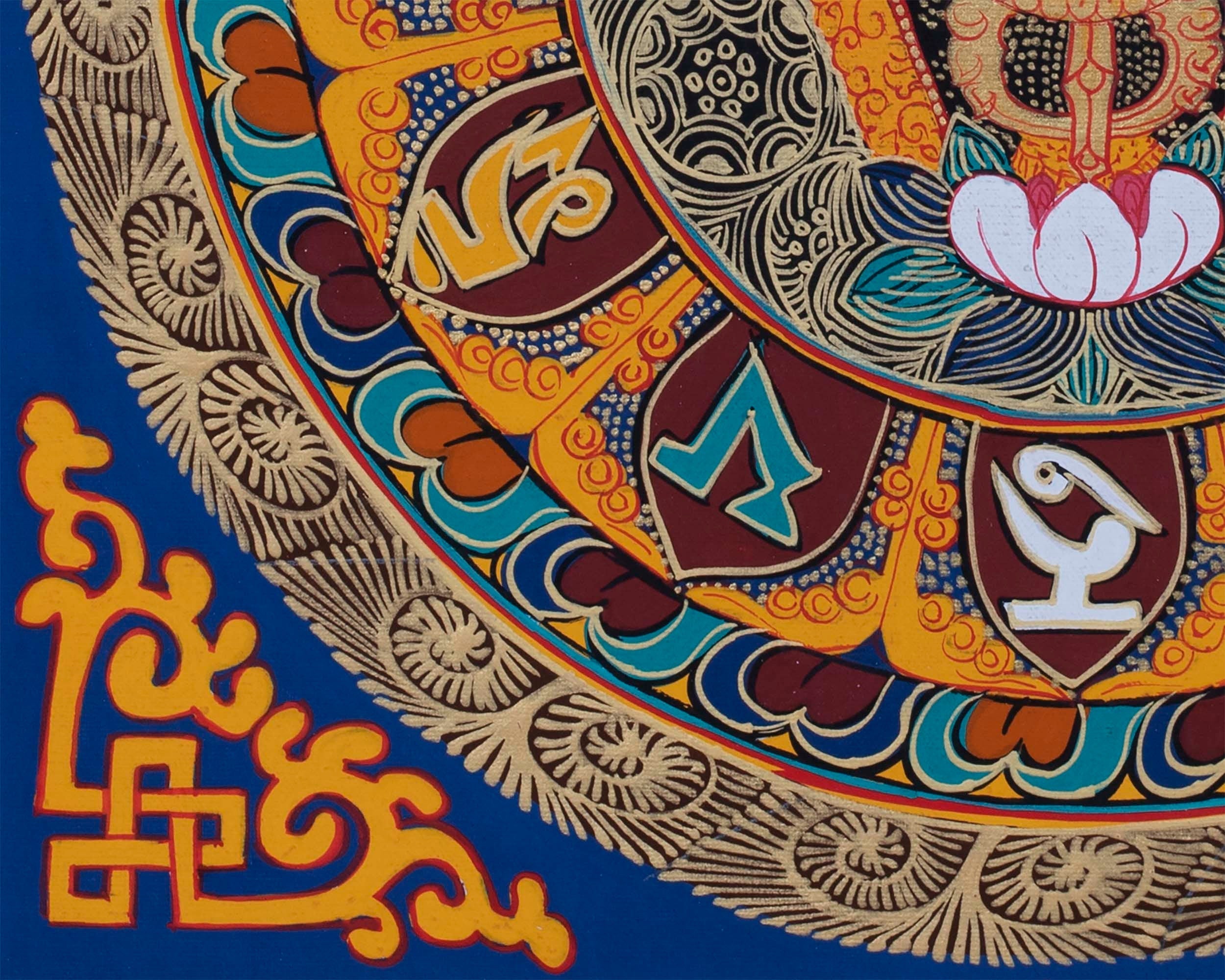 Vajra Mandala Thangka | Sacred Wall Decor