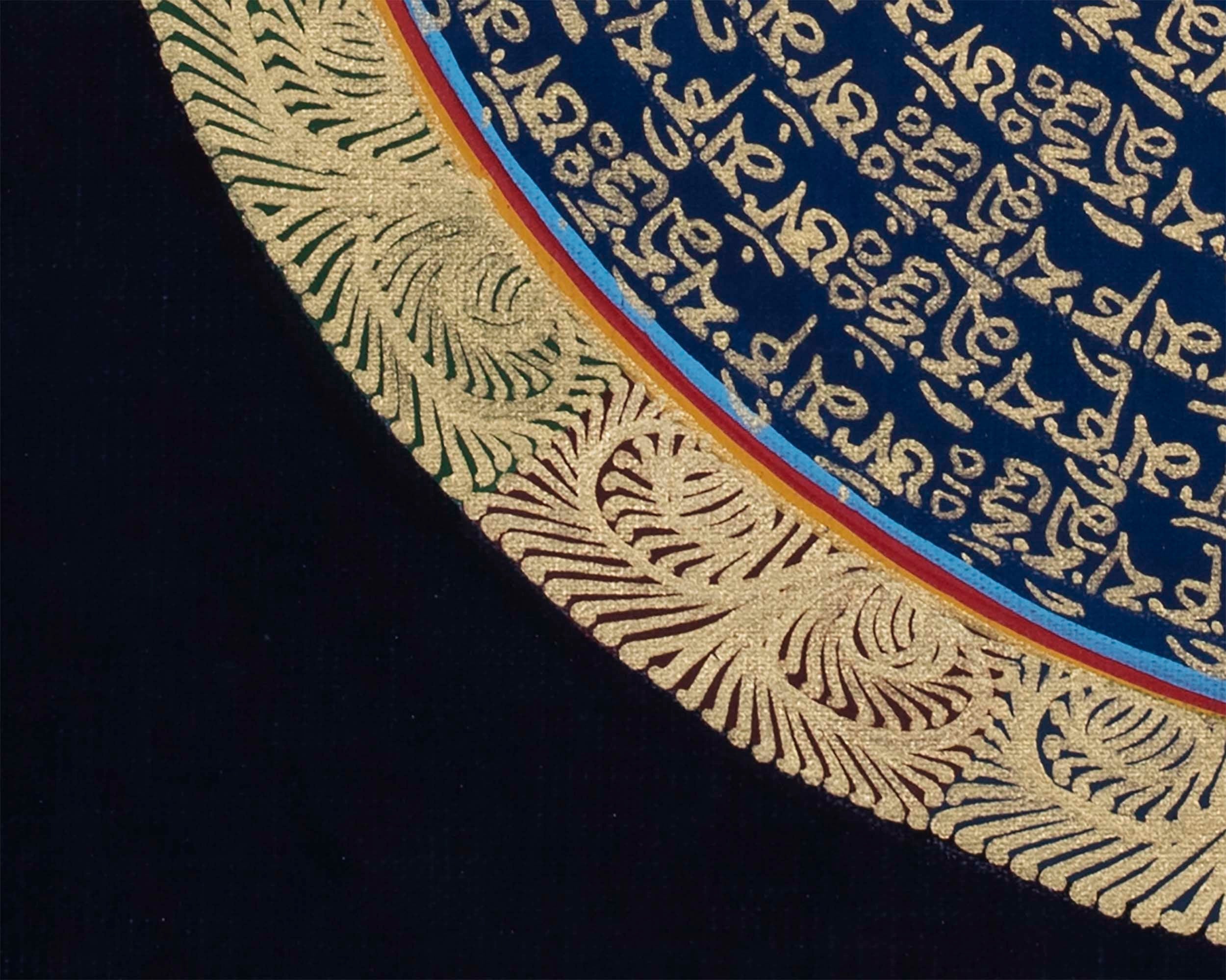 8 Auspicious Symbols Mandala | Buddhist Wall Hanging