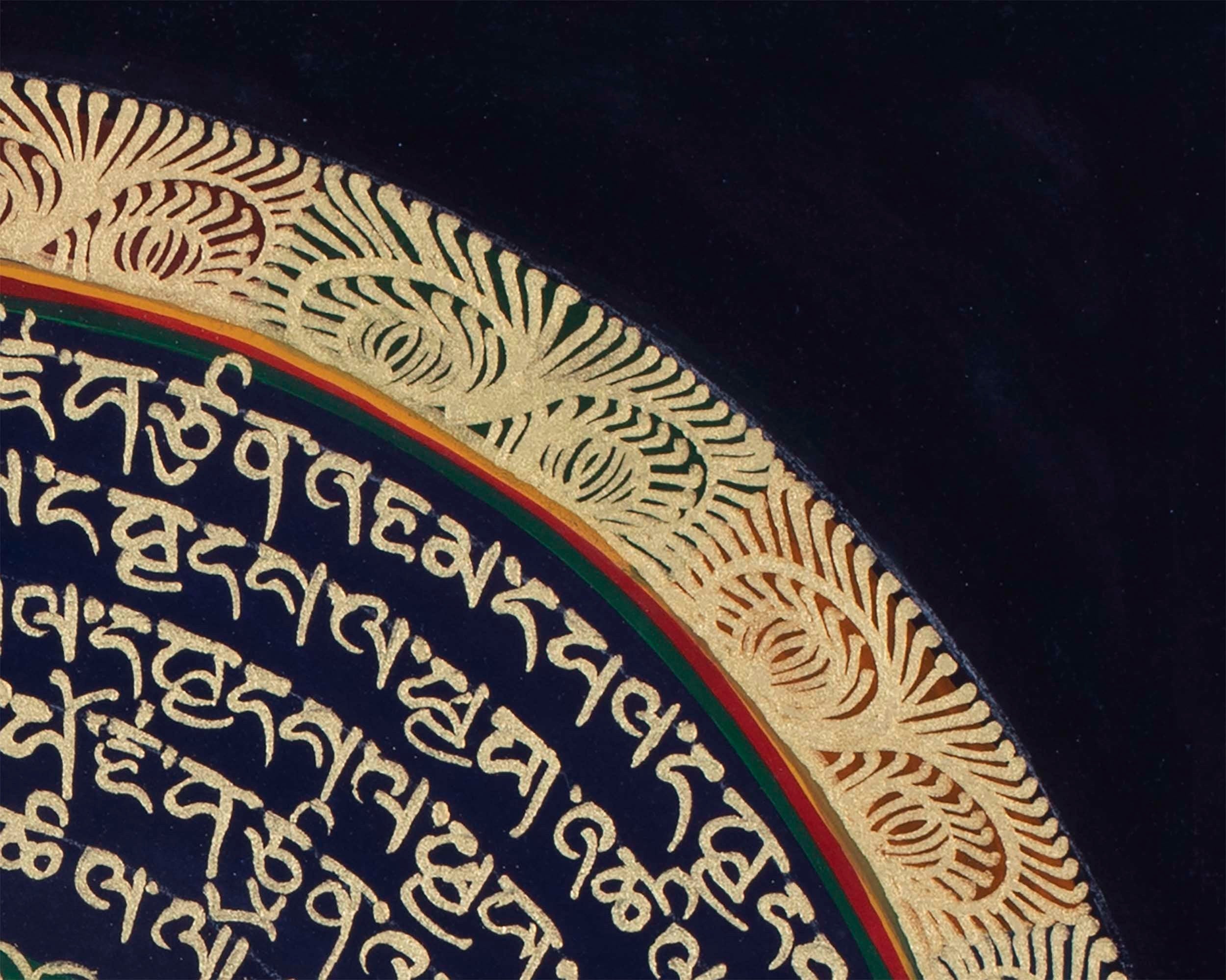Mandala Thangka Painting | Spiritual Art for Altar Decor