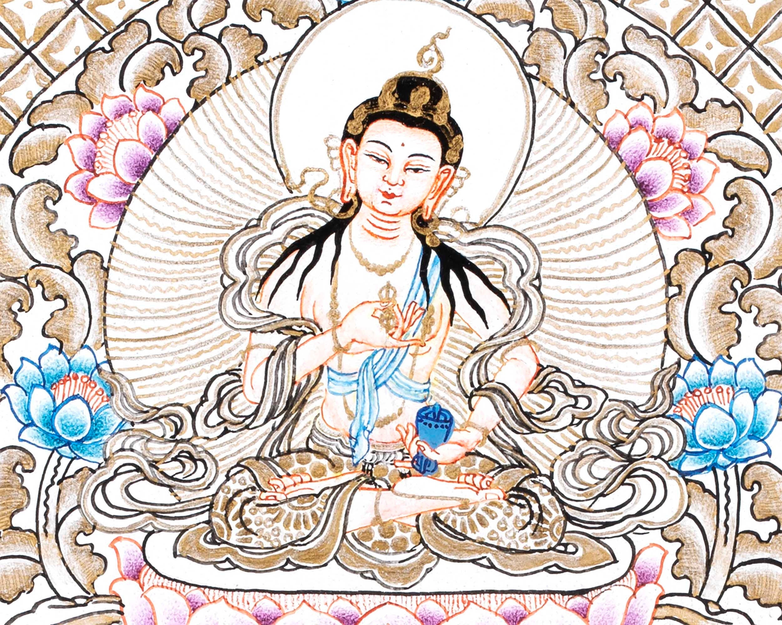 Vajrasattva Thangka | Wall Hanging Art For Office