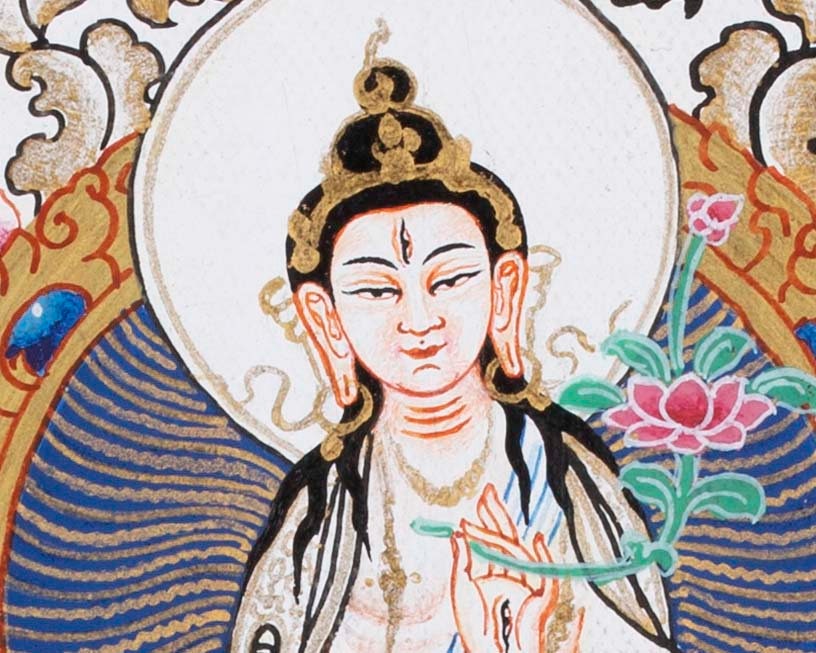 White Tara | High Quality Thangka