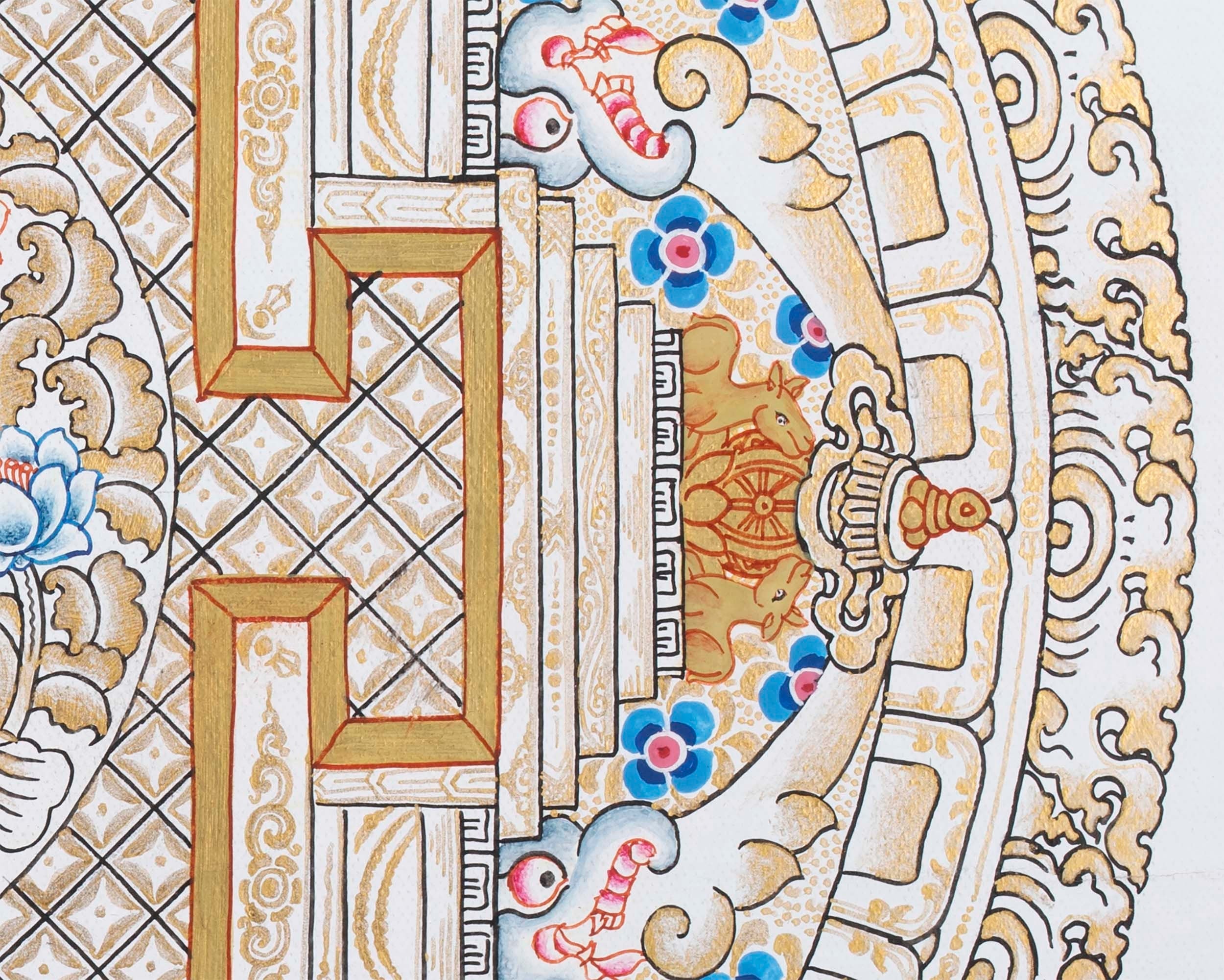 White Tara | High Quality Thangka