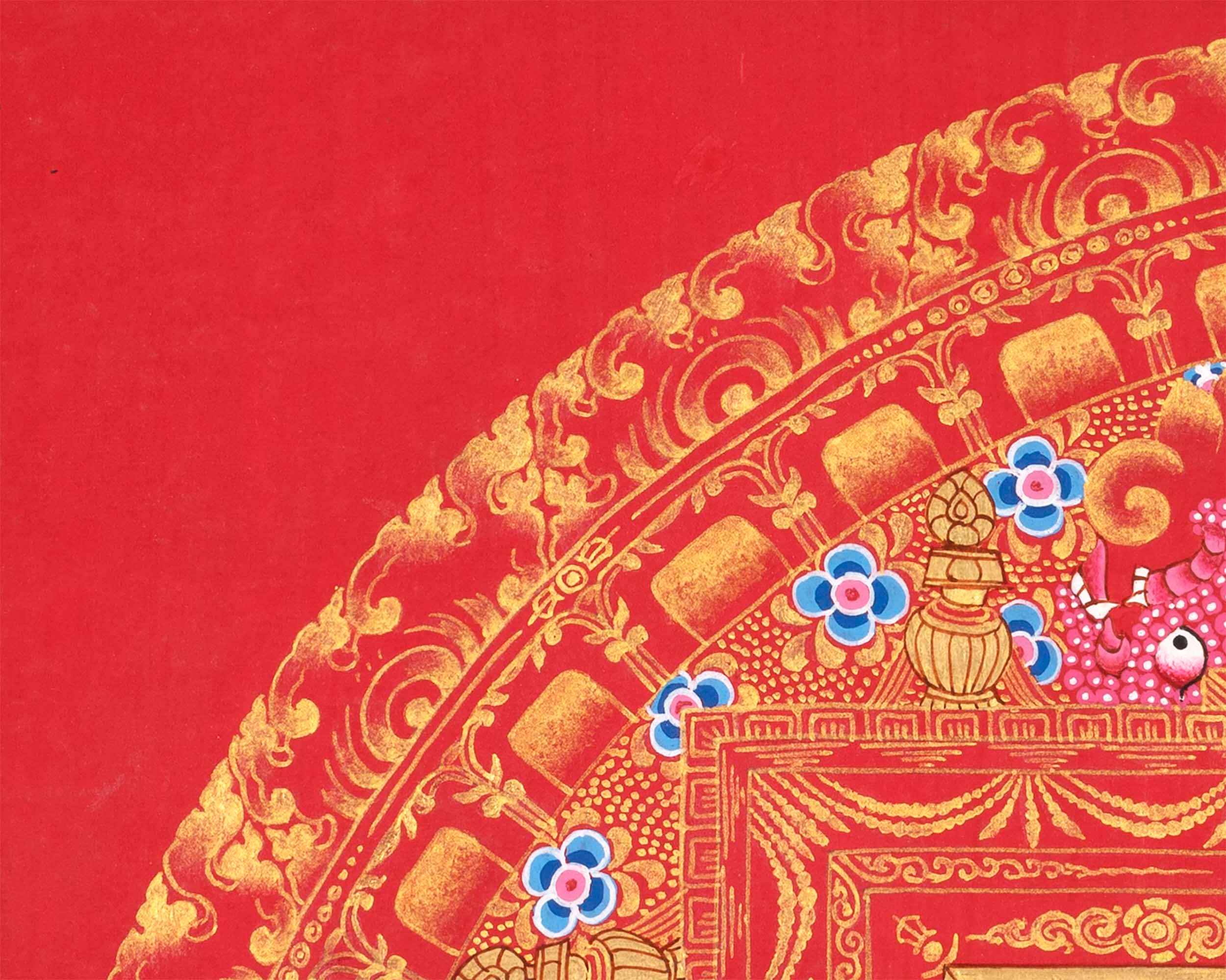 1000 Arm Chenrezig |  Buddhist Thangka