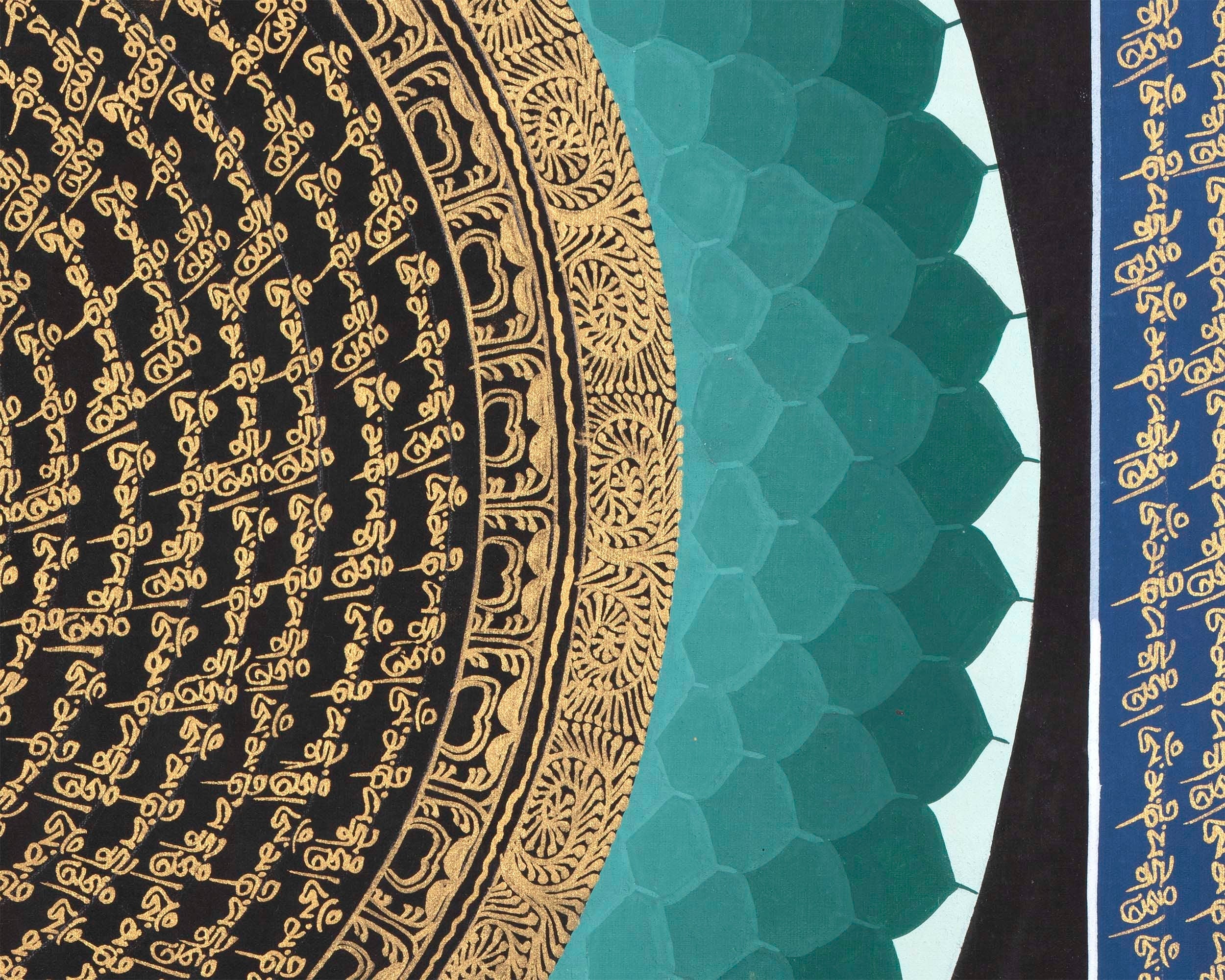 MANTRA MANDALA THANGKA | Tibetan Thangka