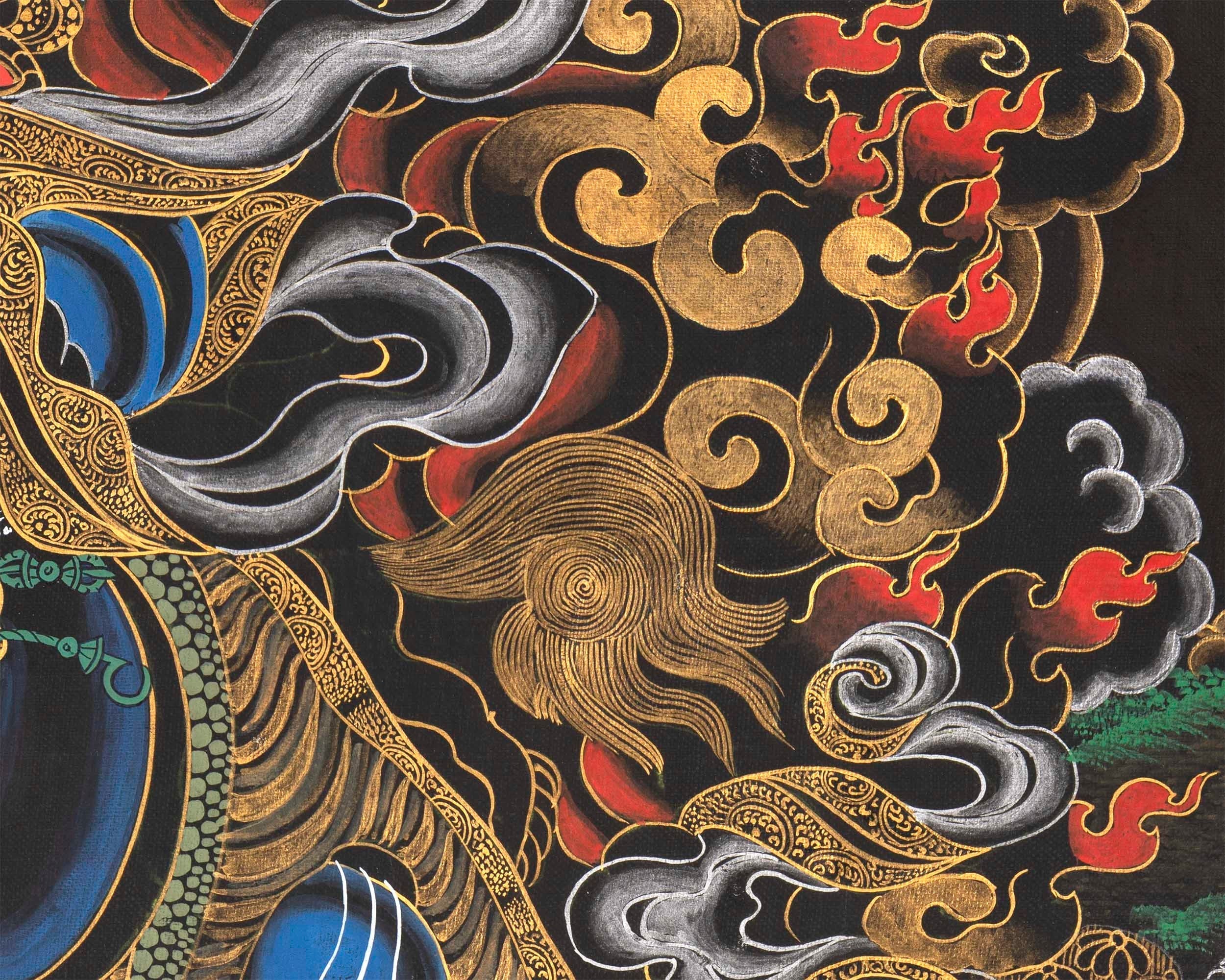 Mahakala Thangka | Canvas Art