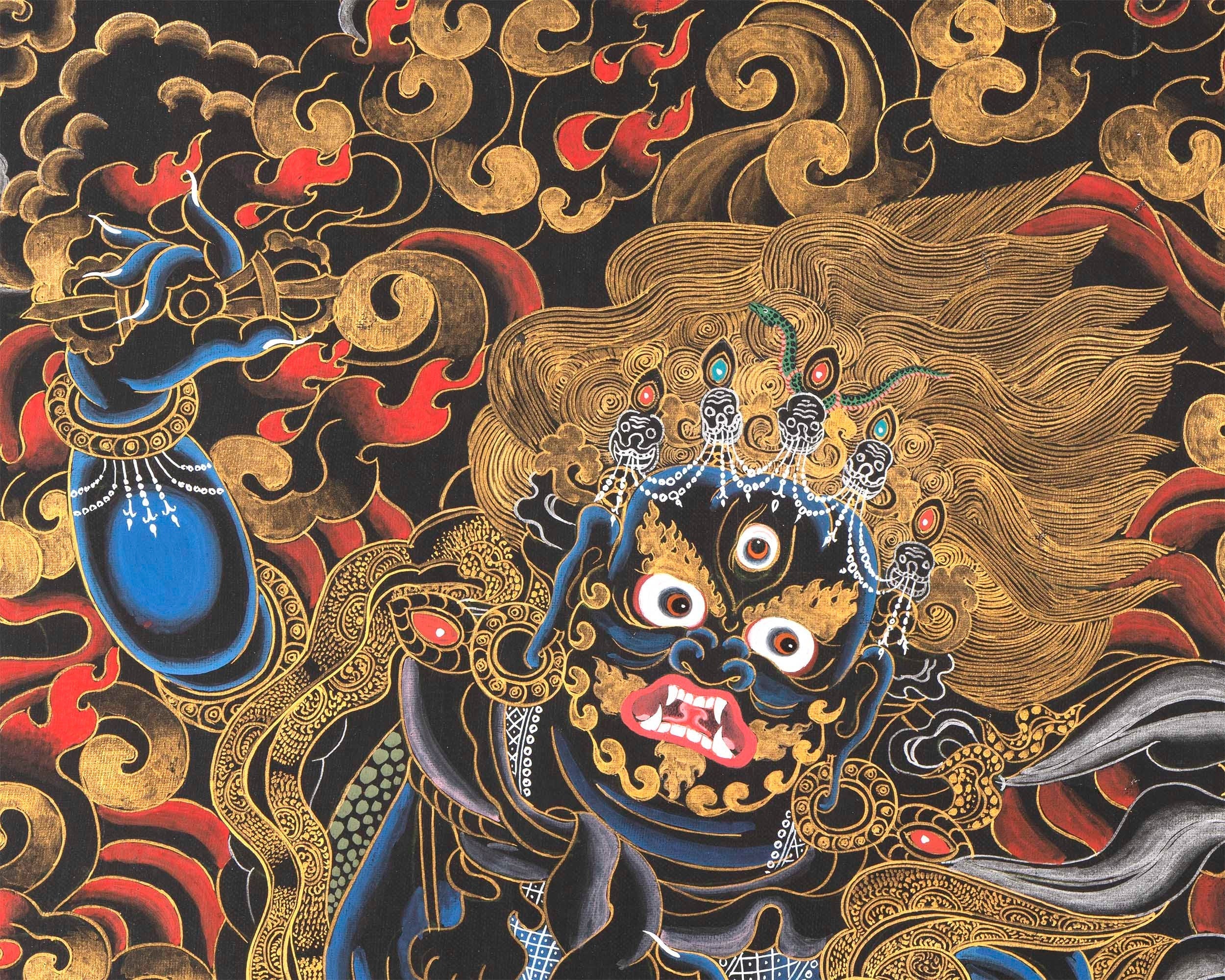 Mahakala Thangka | Canvas Art
