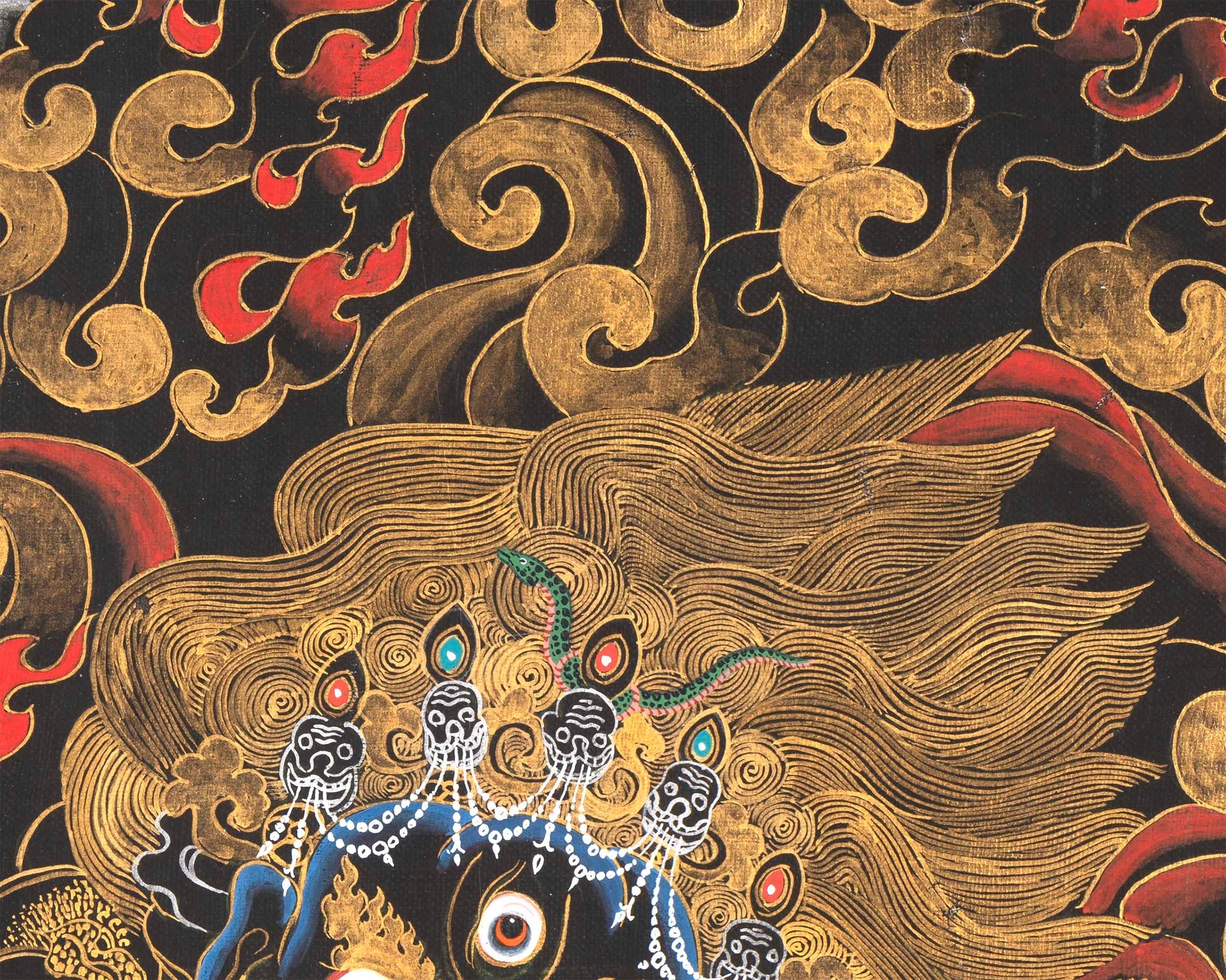 Mahakala Thangka | Canvas Art