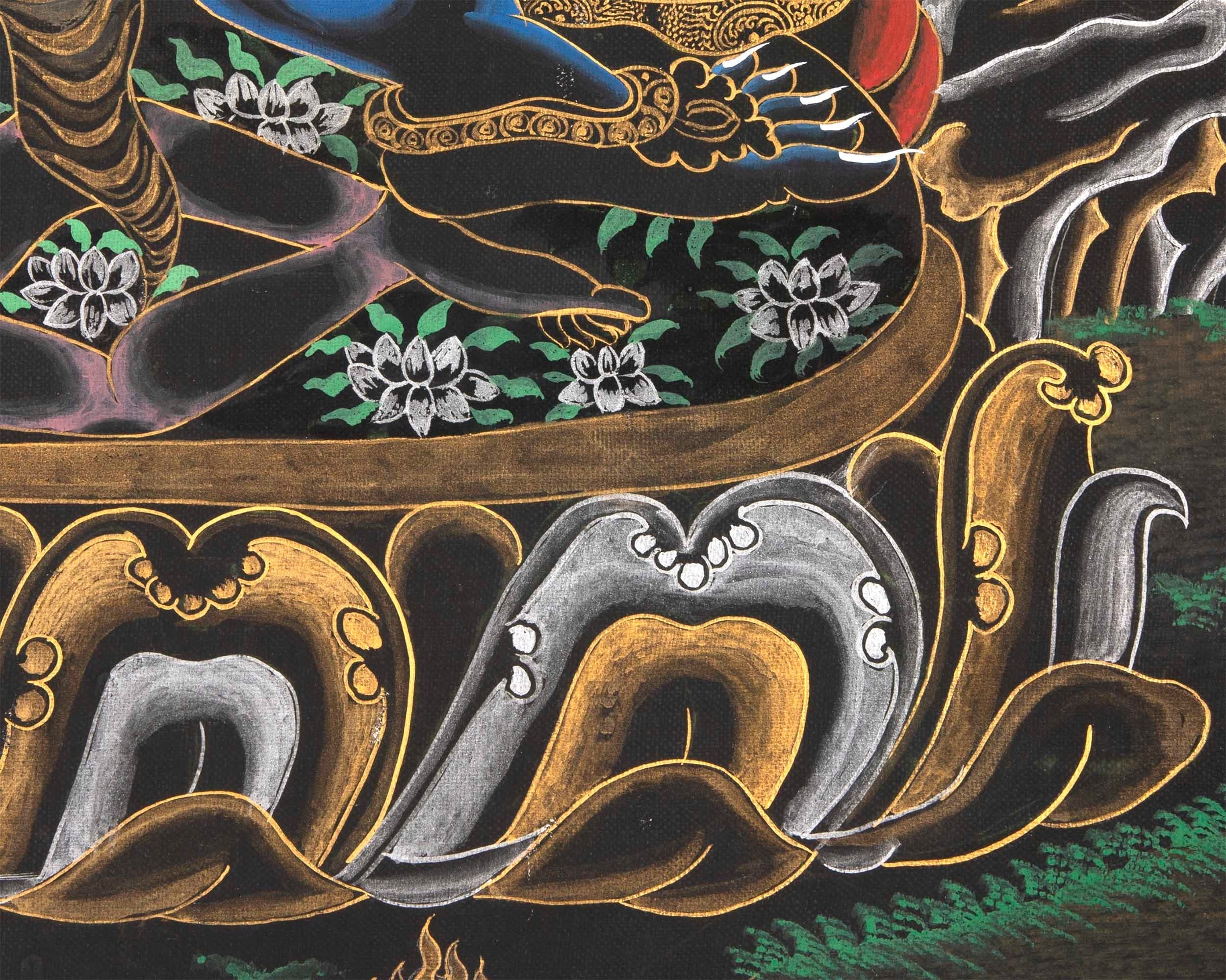 Mahakala Thangka | Canvas Art