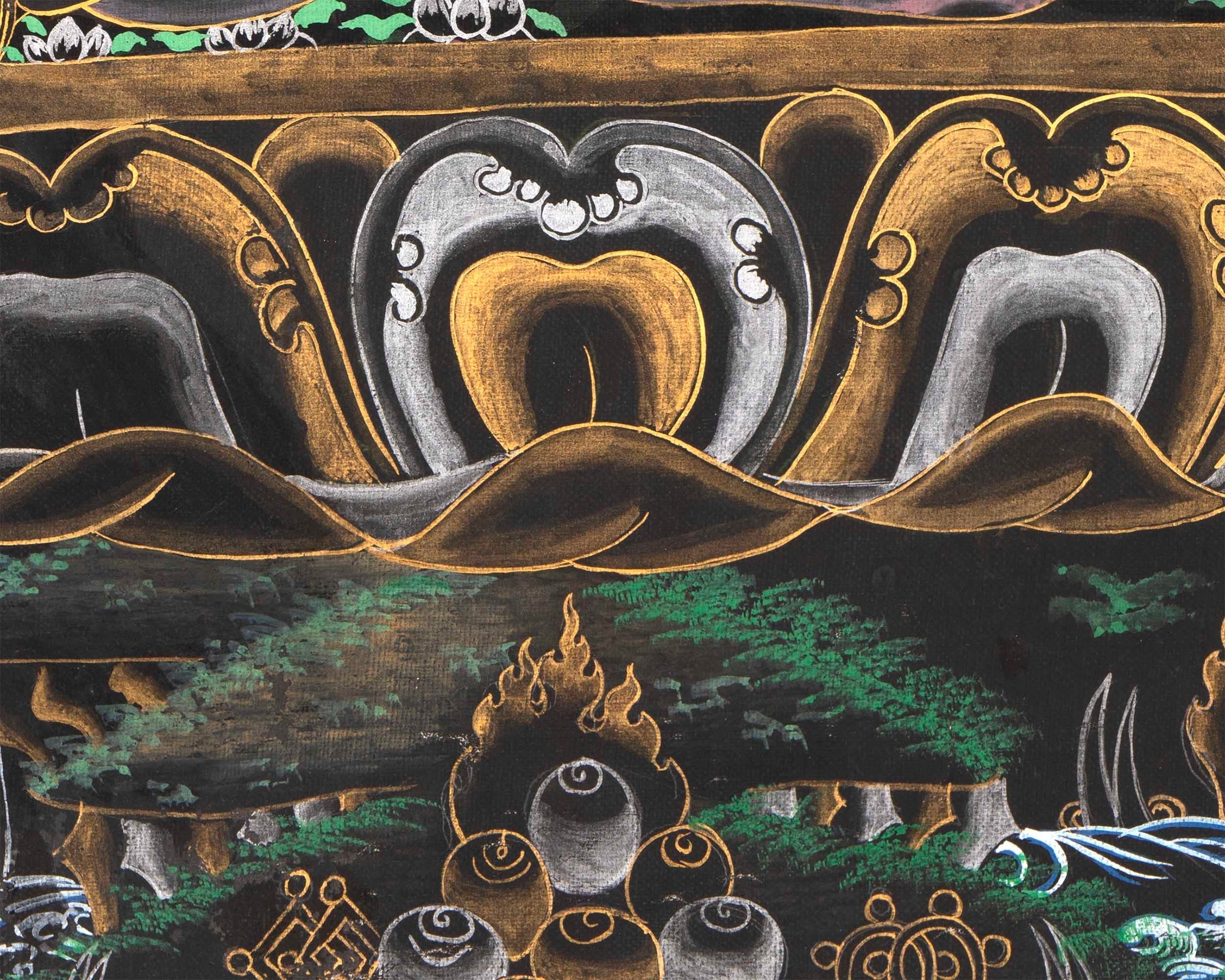 Mahakala Thangka | Canvas Art