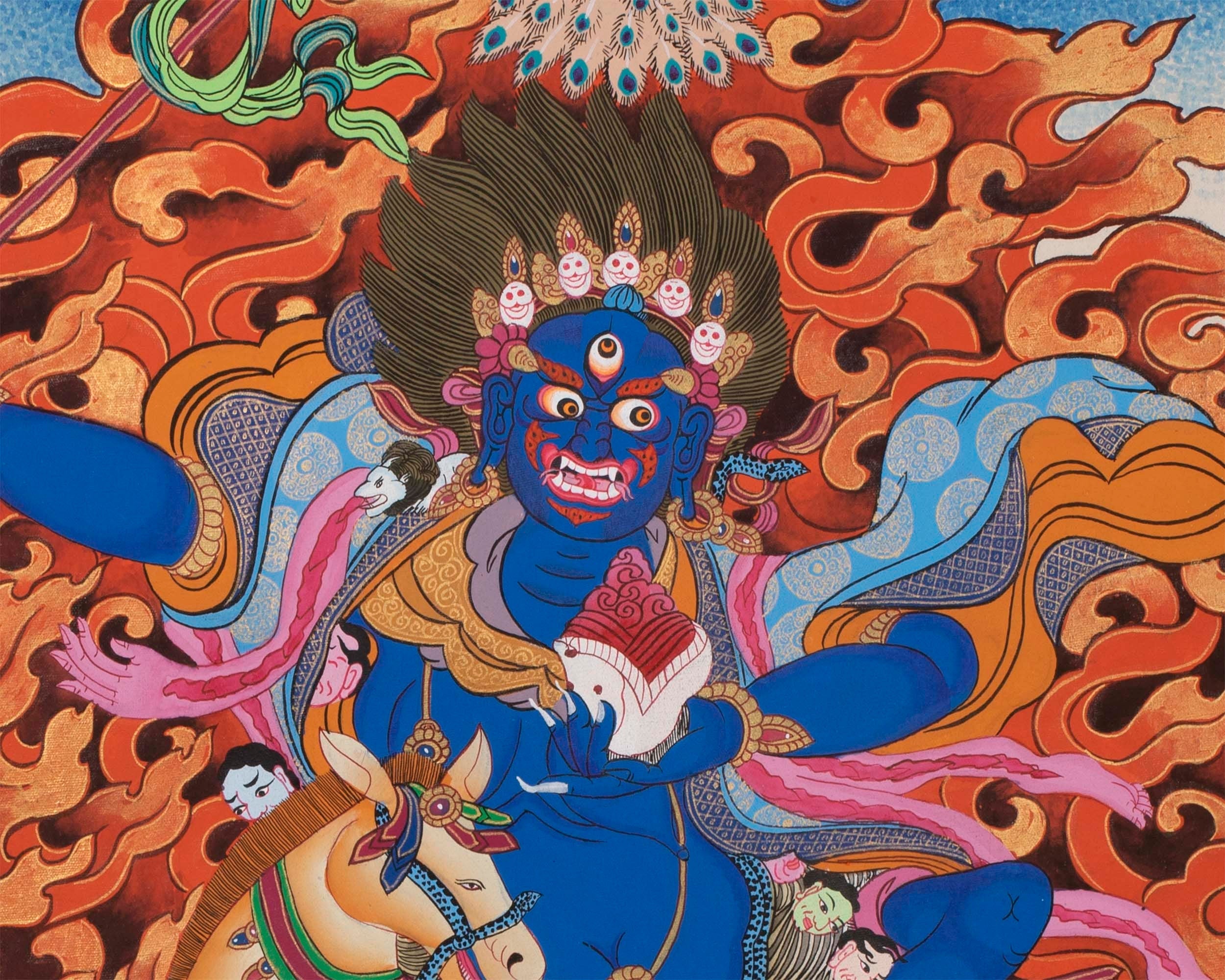 Palden Lhamo Thangka | Shrine Room