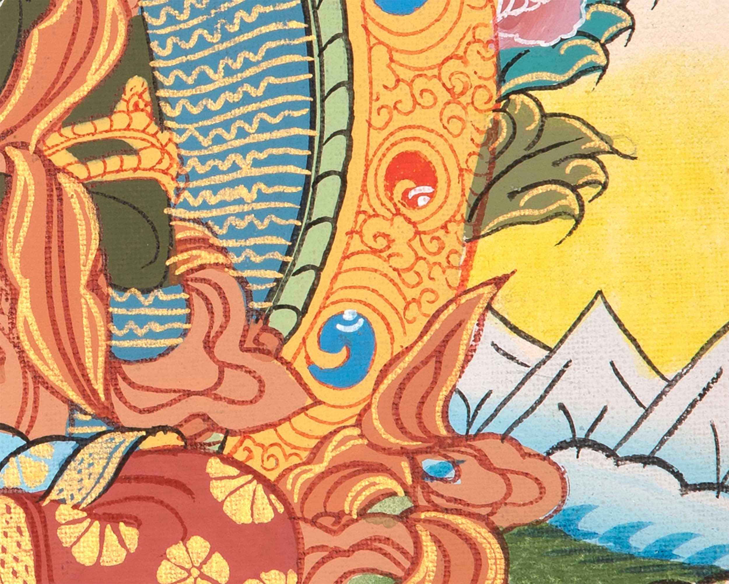 Green Tara Thangka | Wall Decoration Painting