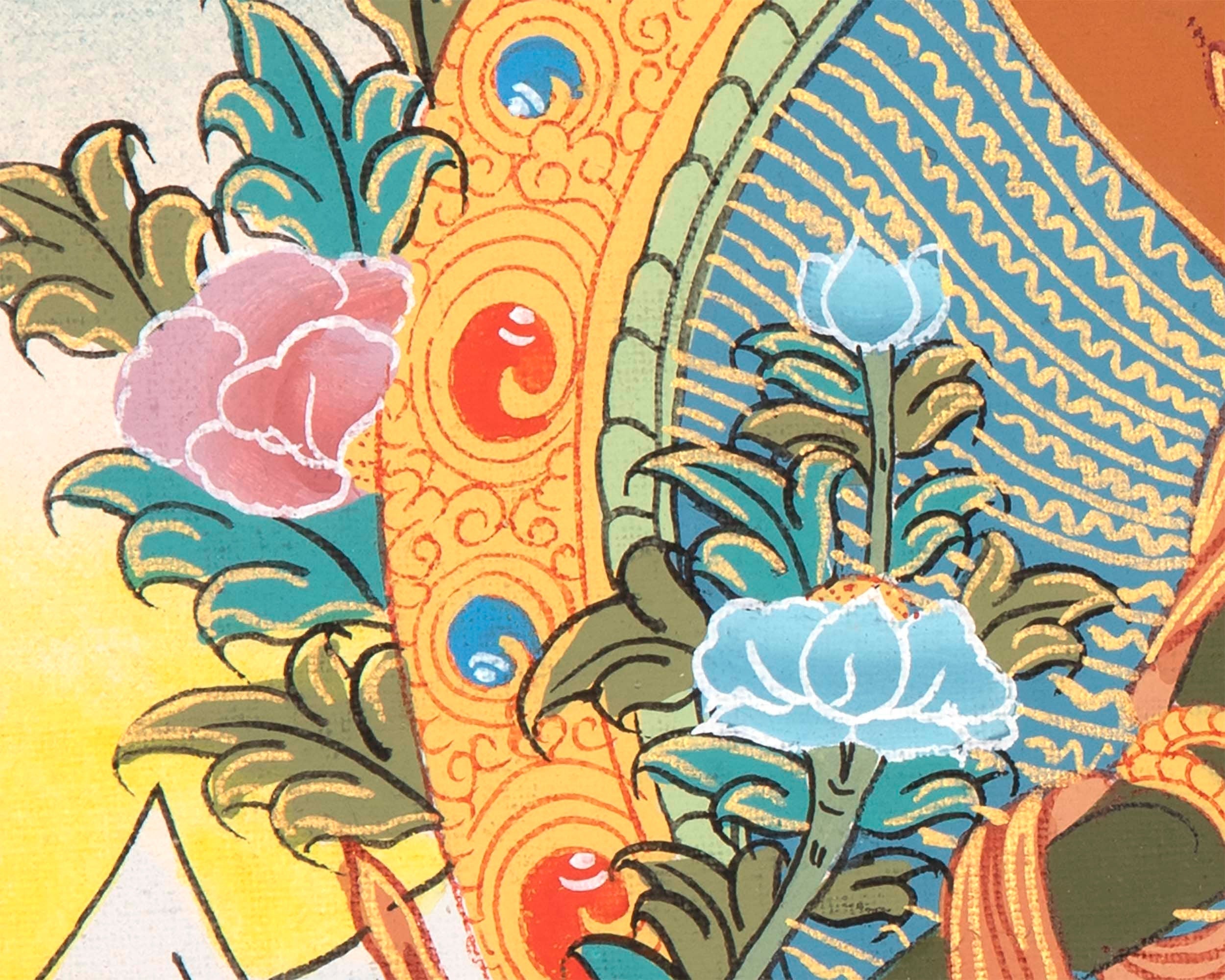 Green Tara Thangka | Wall Decoration Painting