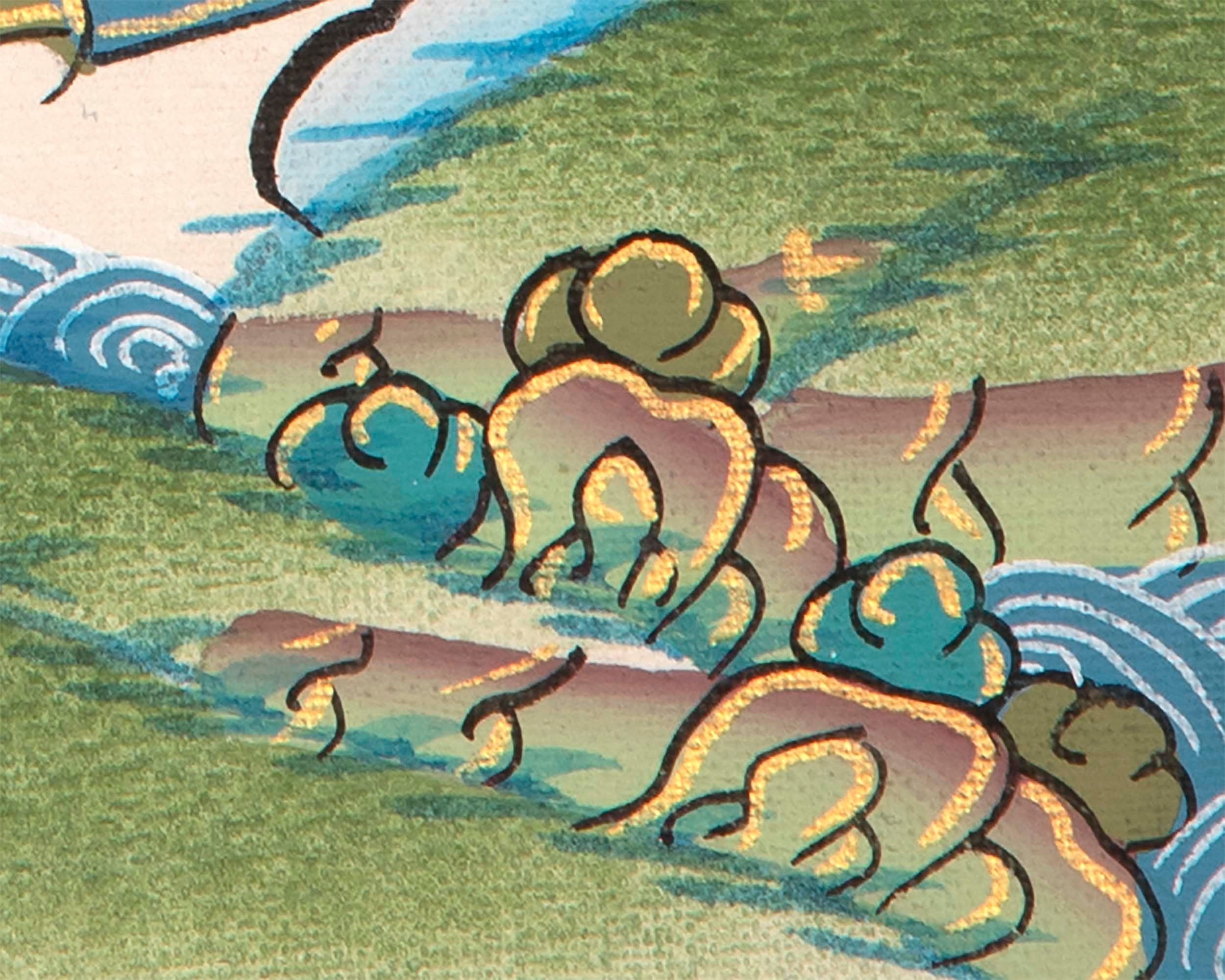 Green Tara Thangka | Wall Decoration Painting