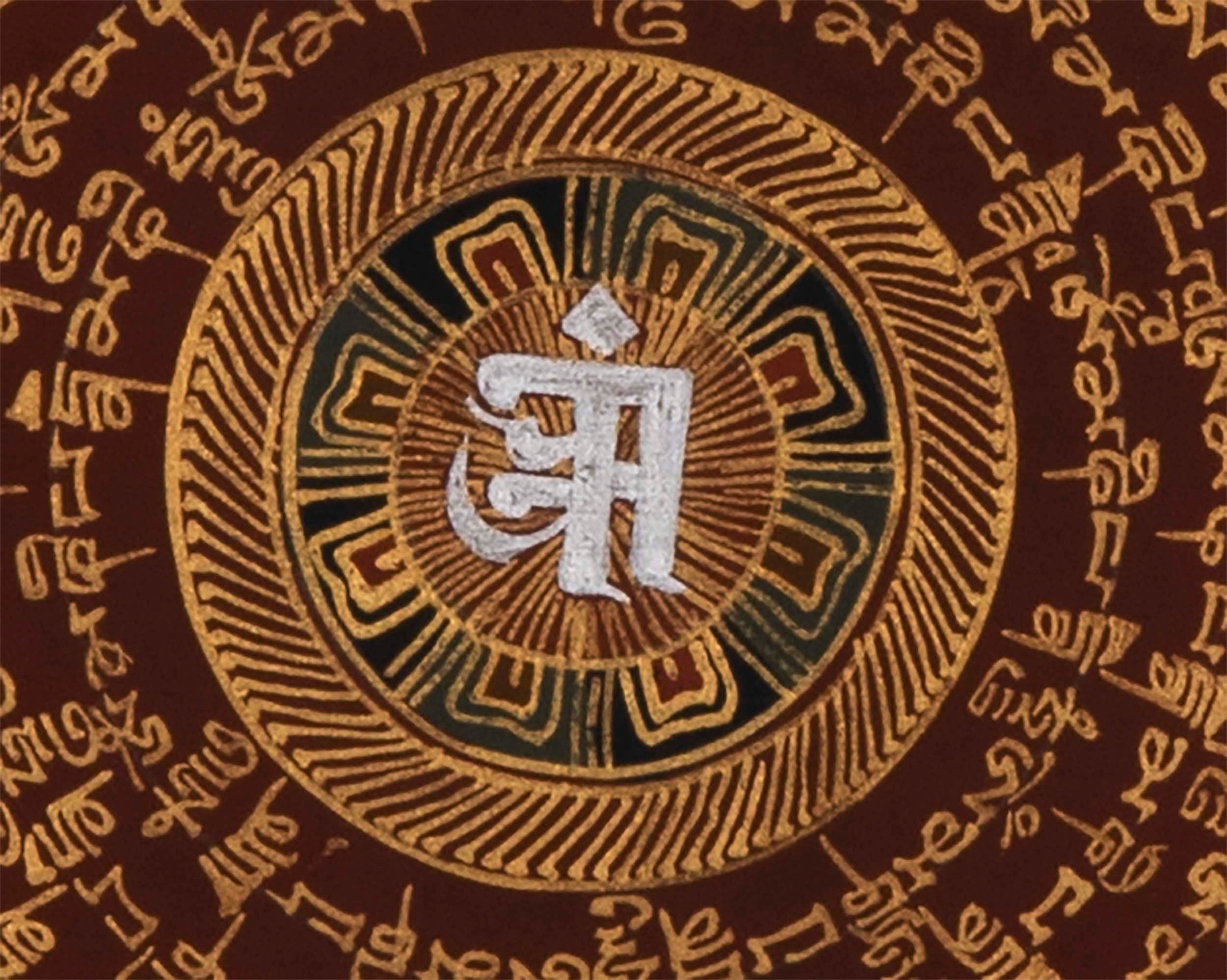 Mantra Mandala | Wall Decor Thangka