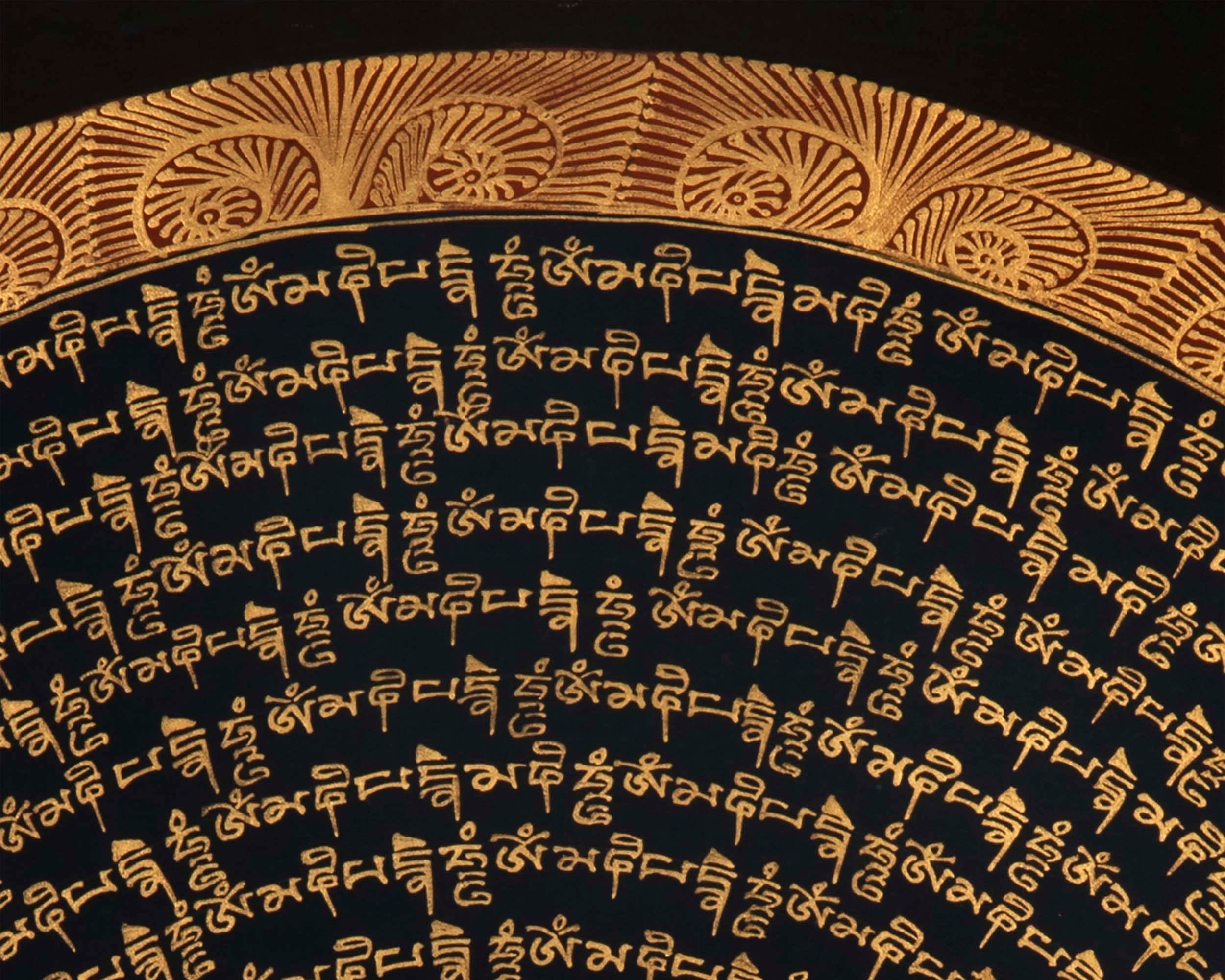 Mantra Mandala | Wall Decor Thangka