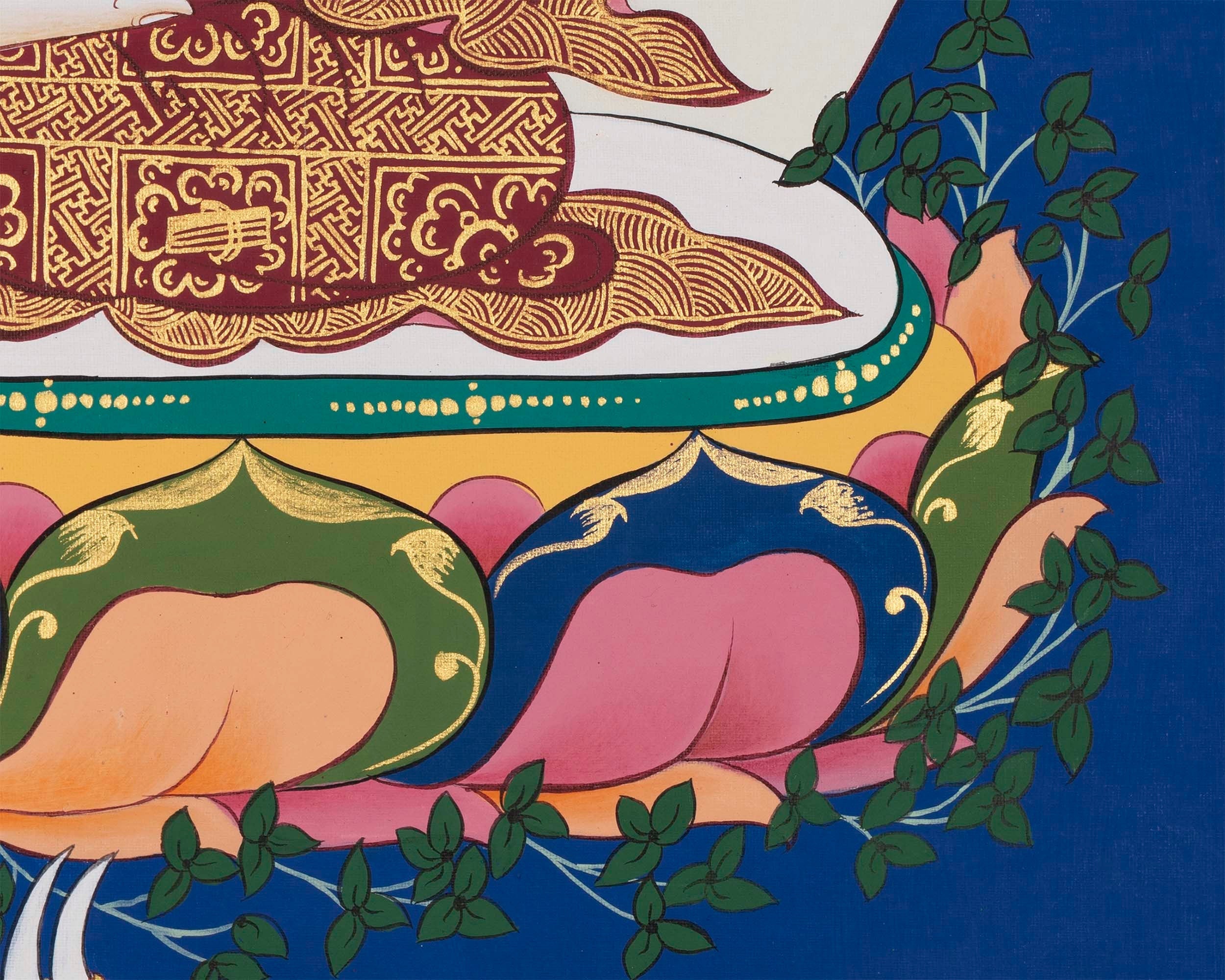 Vairocana Buddha Thangka | Spiritual Art