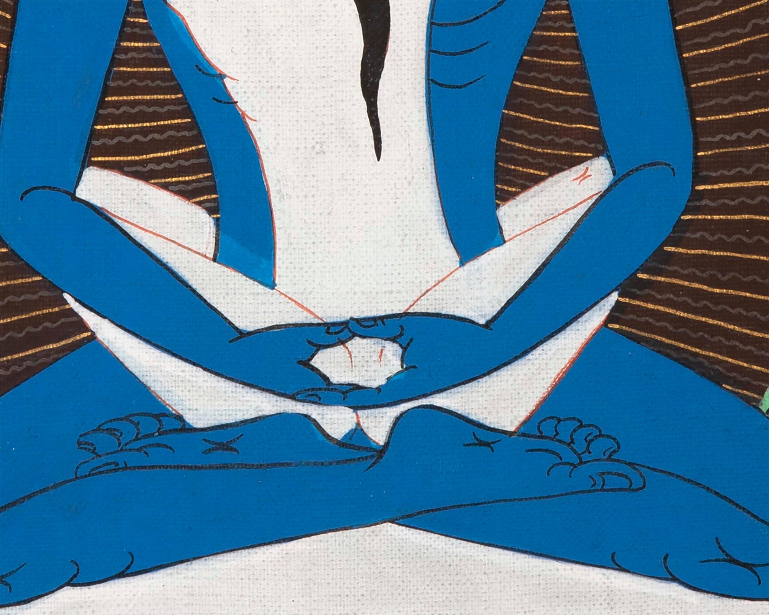 Bodhisattva Samantabhadra Buddha | Yab Yum Samantabhadra Buddha | Religious Wall Decor