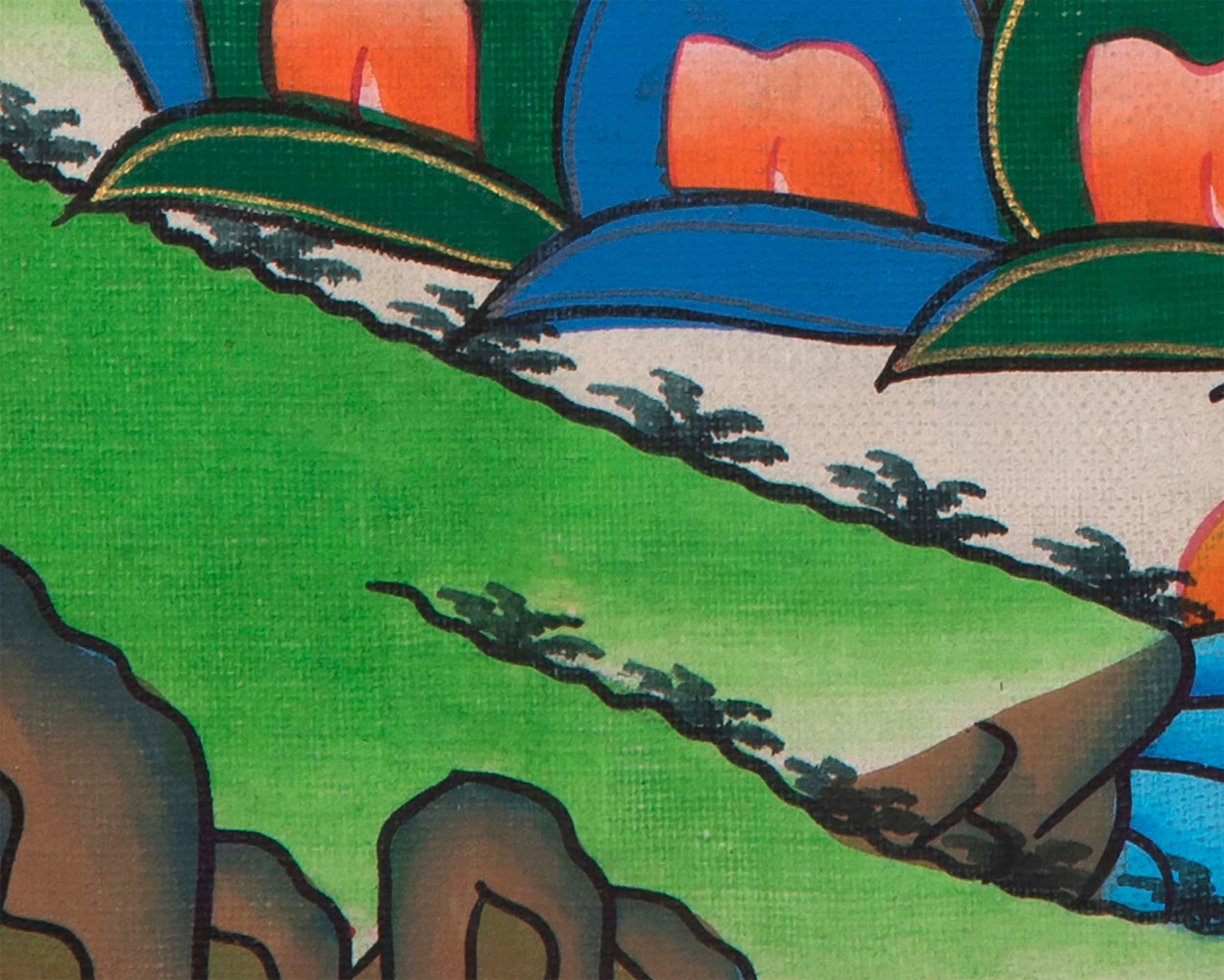 Bodhisattva Samantabhadra Buddha | Yab Yum Samantabhadra Buddha | Religious Wall Decor