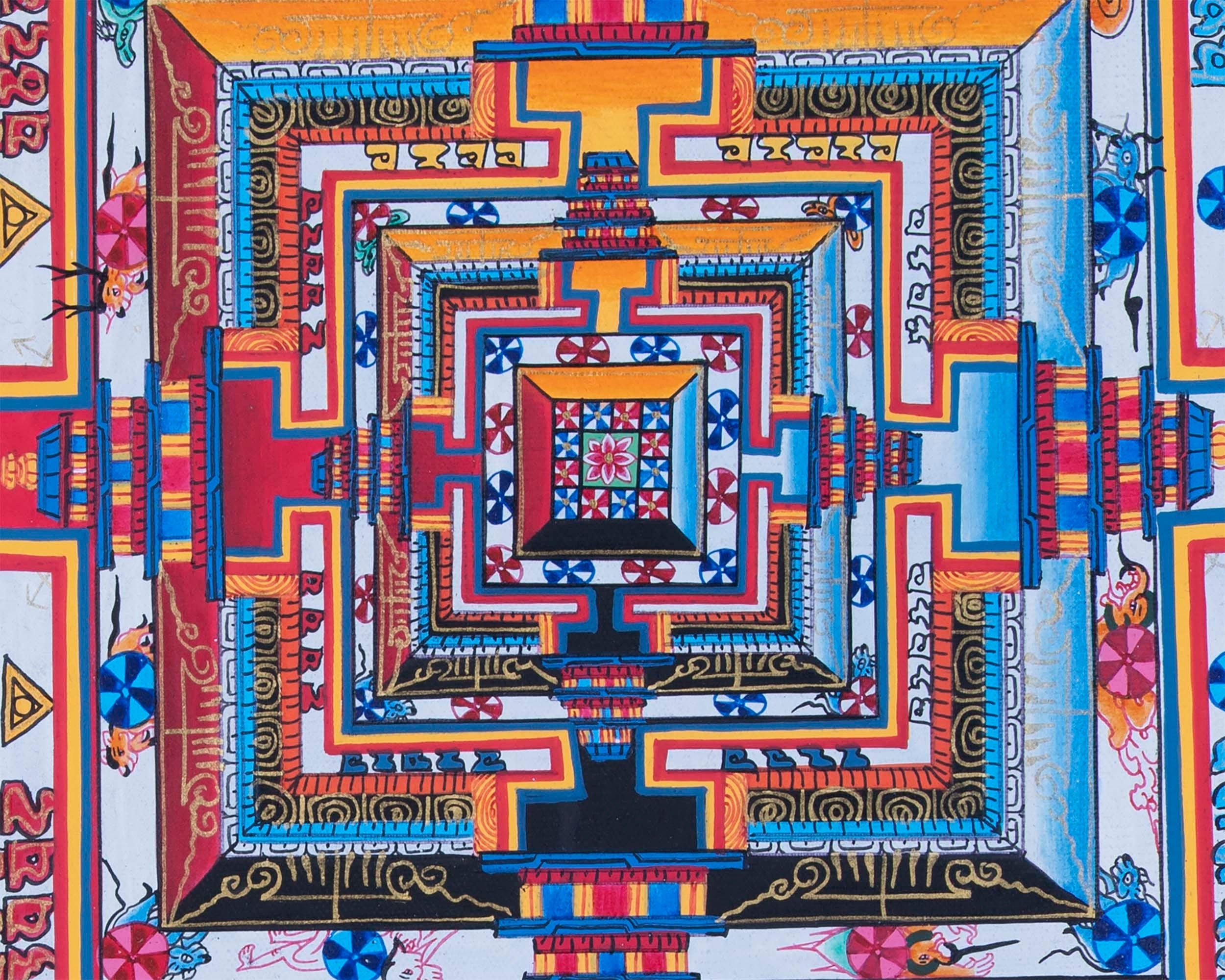 Kalachakra mandala | Wall Decoration Painting
