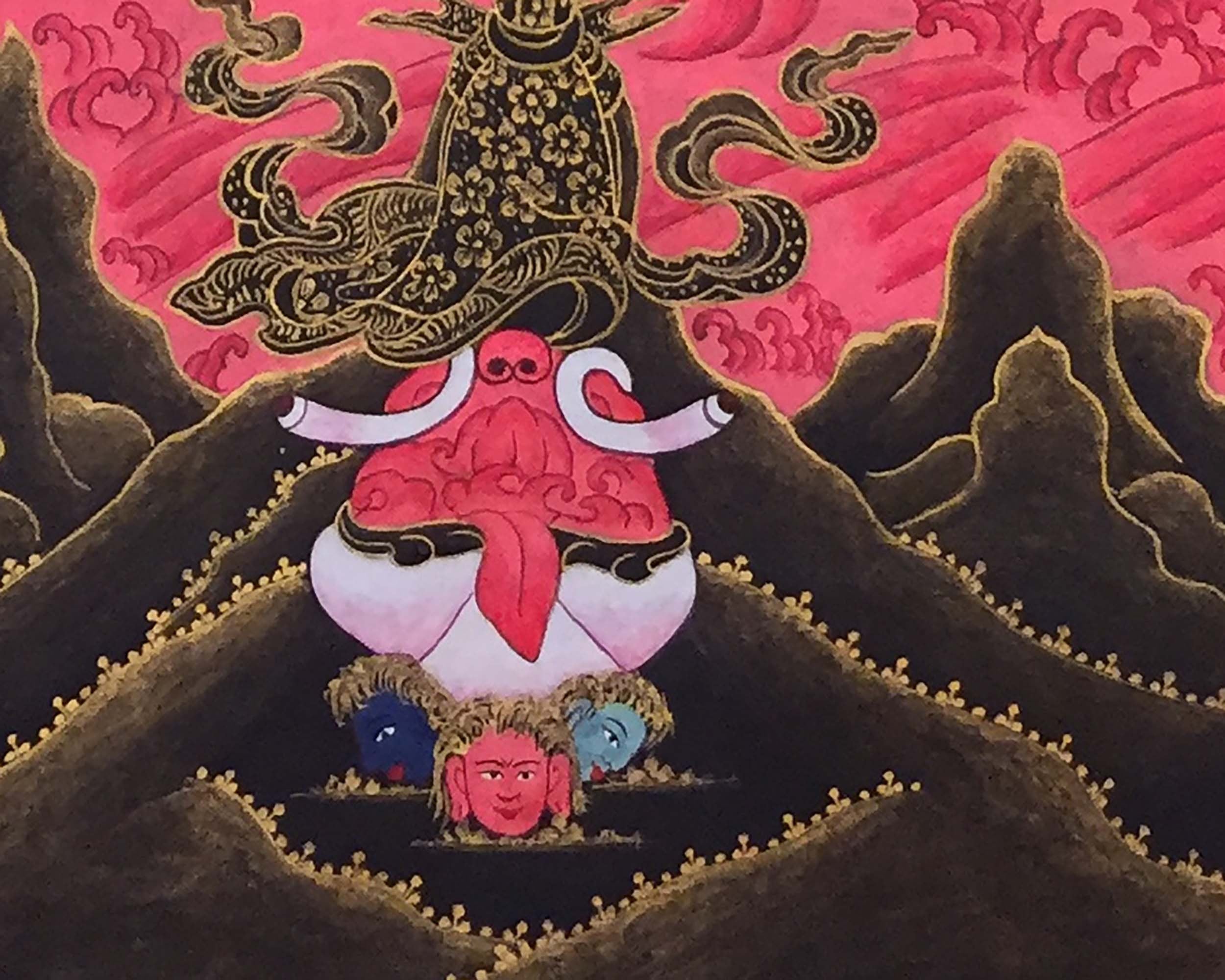 Original Palden Lhamo | Buddhist Wall Deocr