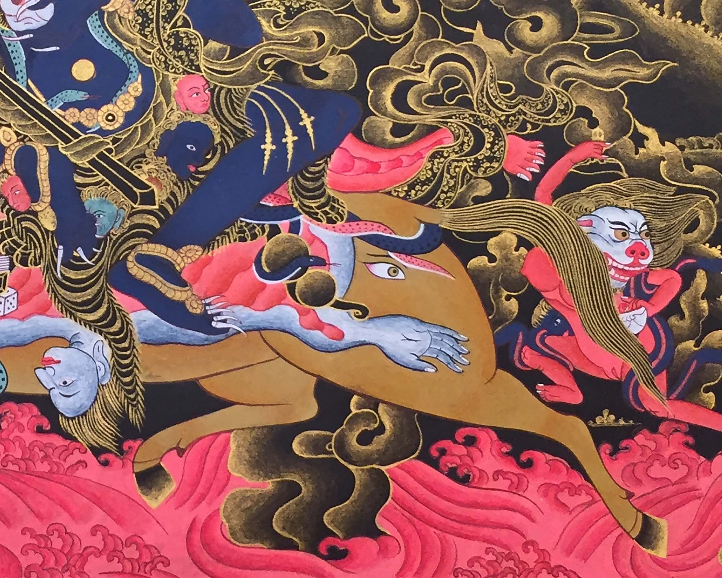 Original Palden Lhamo | Buddhist Wall Deocr