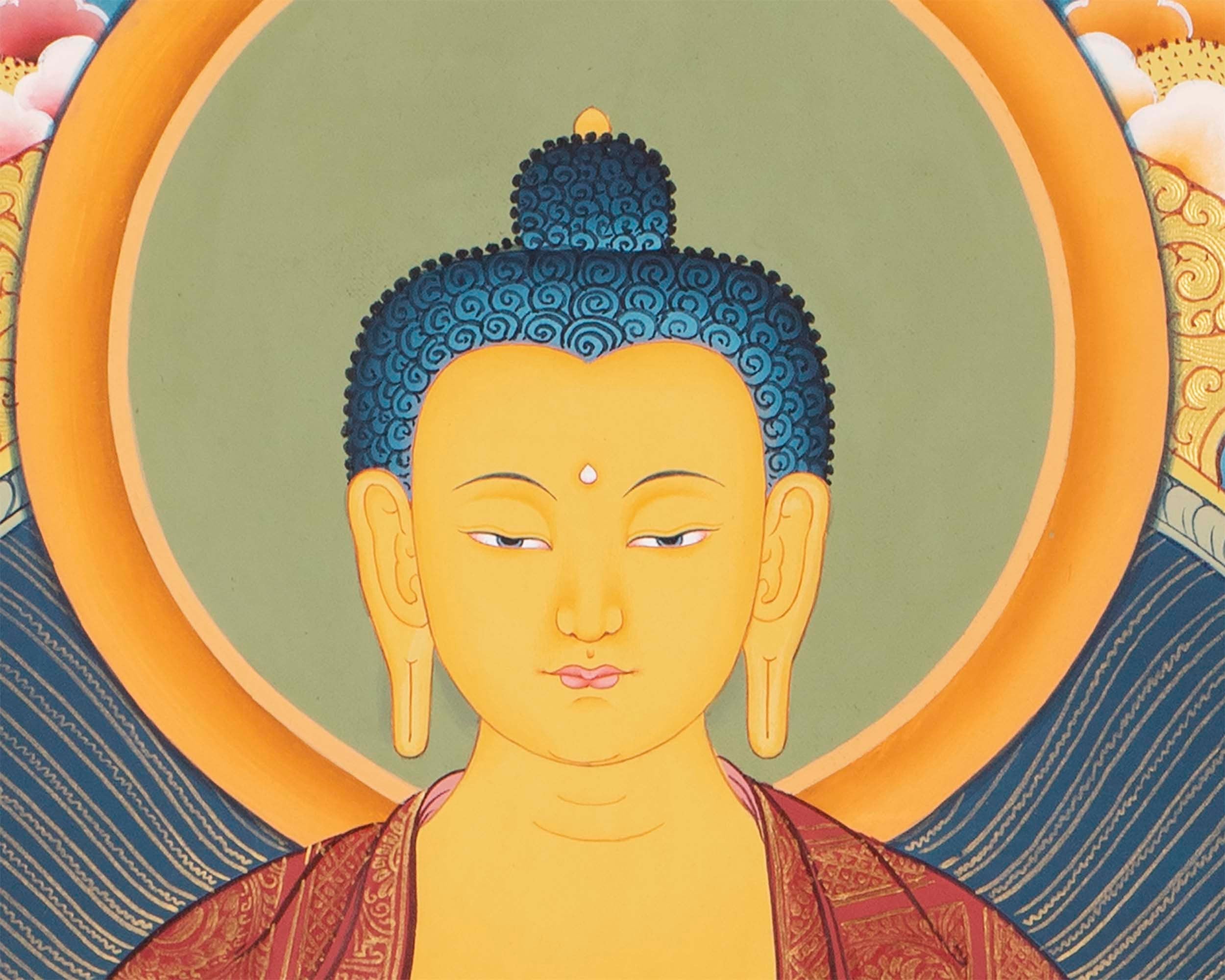 Shakyamuni Buddha Thangka | Wall Sized Thangka