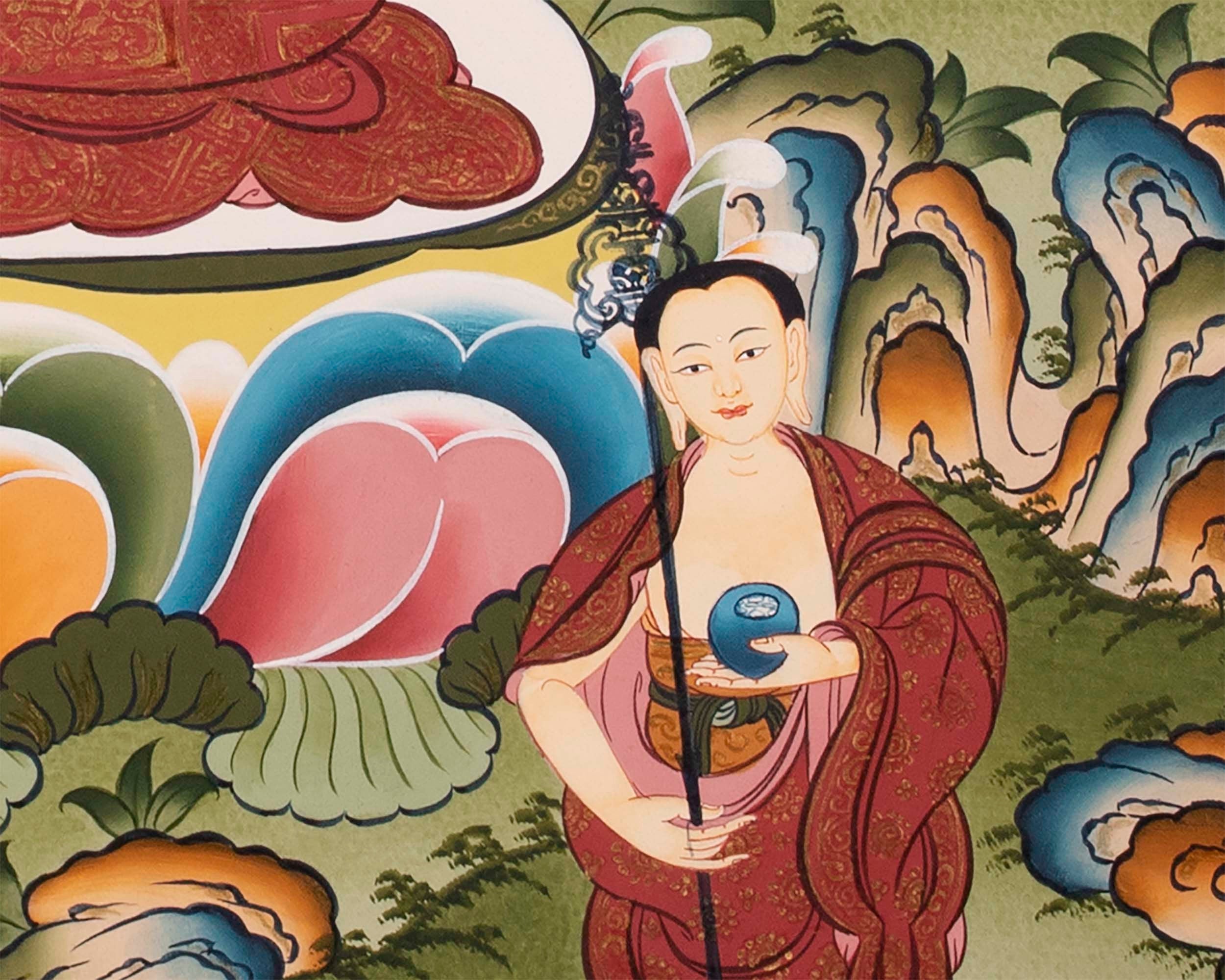 Shakyamuni Buddha Thangka | Wall Sized Thangka