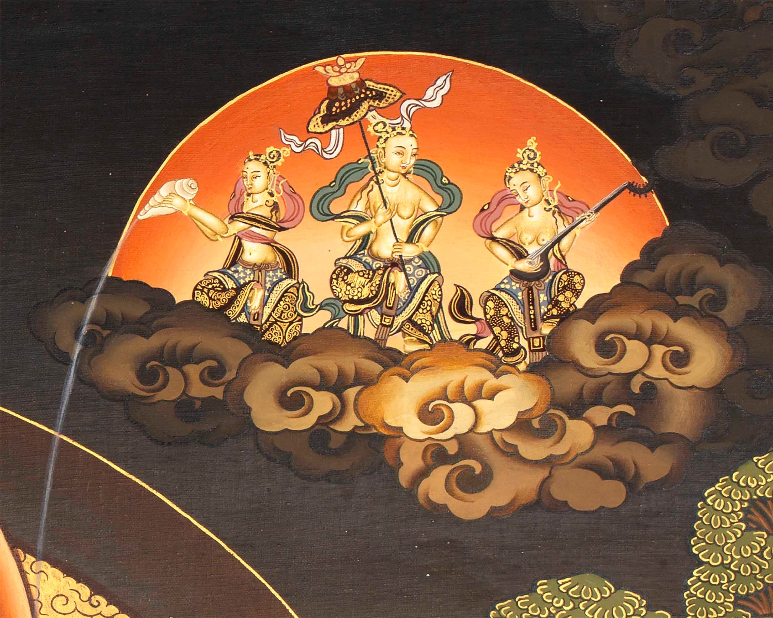 White Tara Female Bodhisattva | Mindfulness Meditation Art