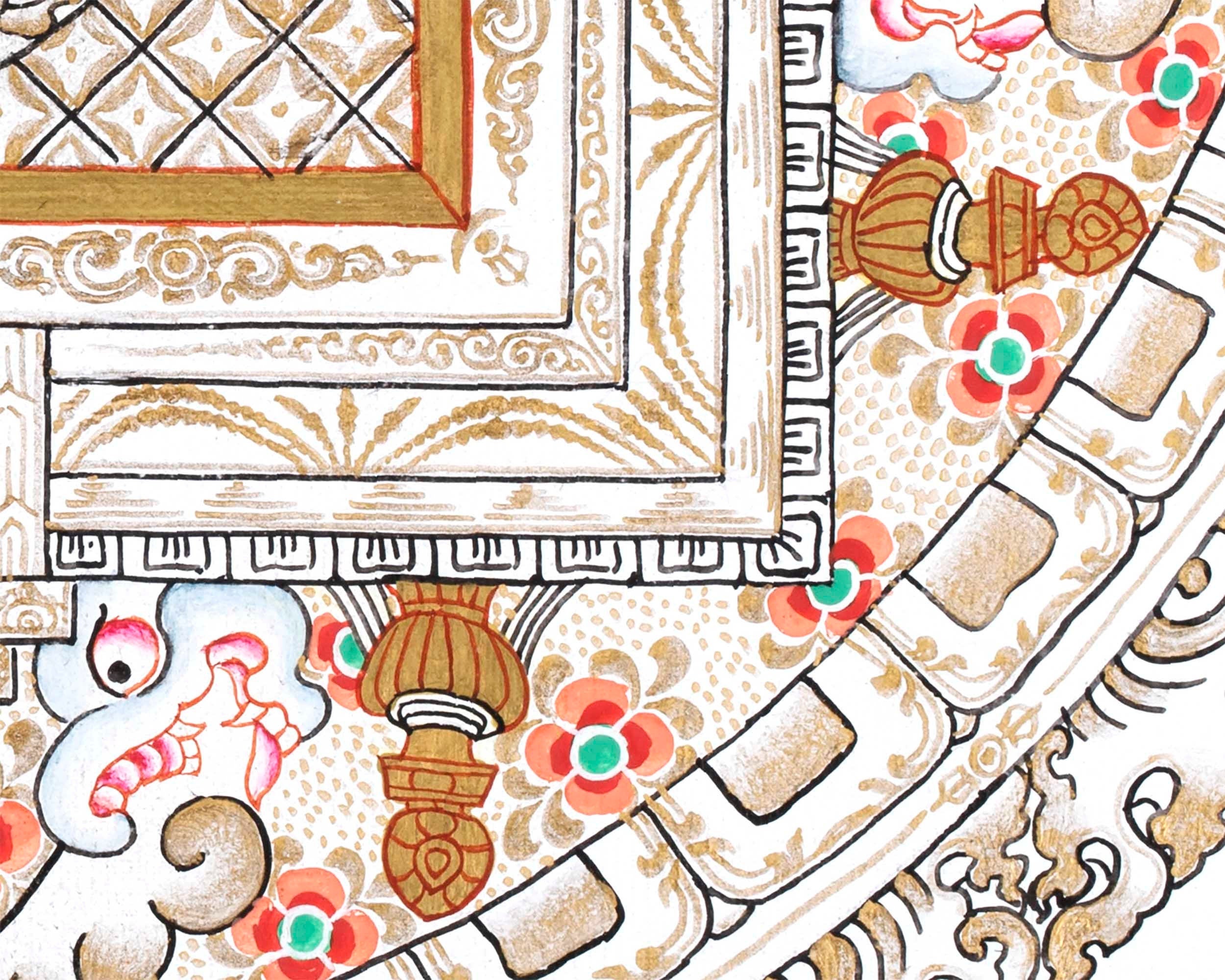 Vajrasattva Thangka | Wall Hanging Art For Office