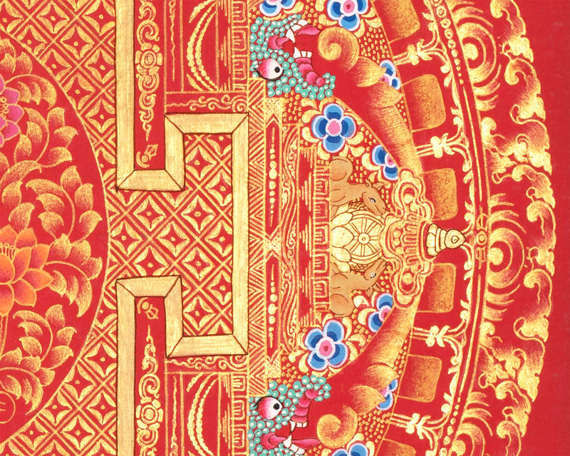 1000 Arm Chenrezig |  Buddhist Thangka