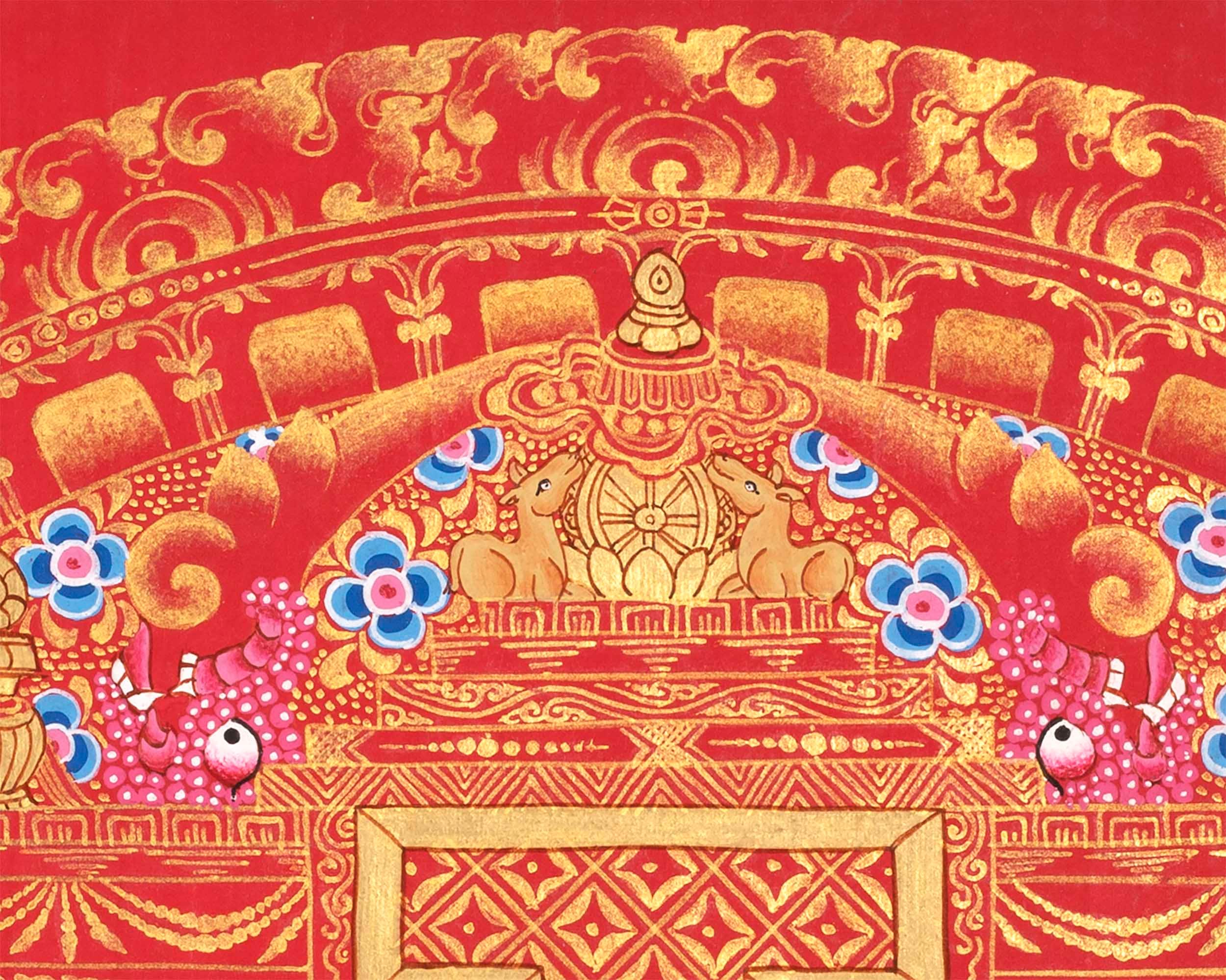 1000 Arm Chenrezig |  Buddhist Thangka