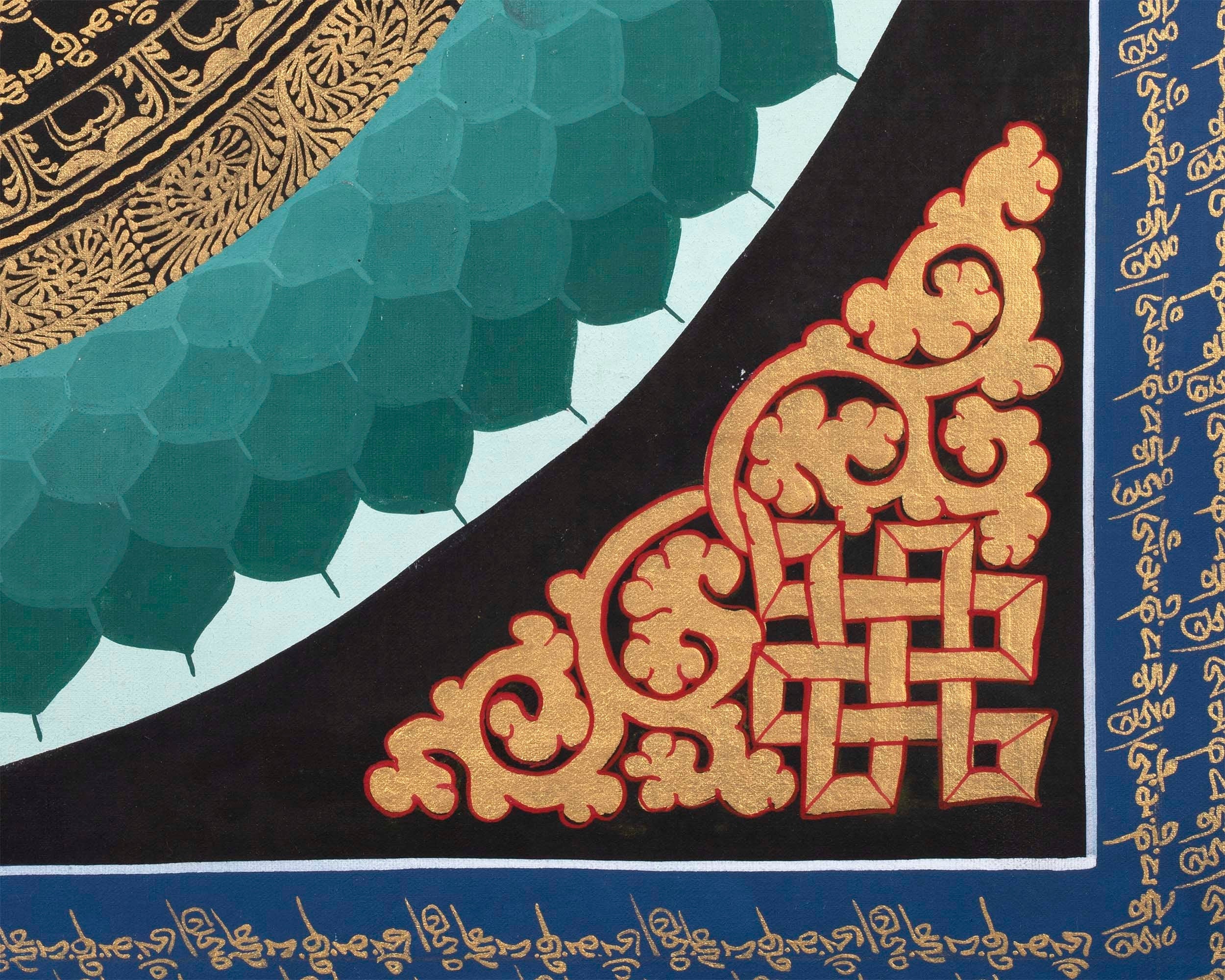 MANTRA MANDALA THANGKA | Tibetan Thangka