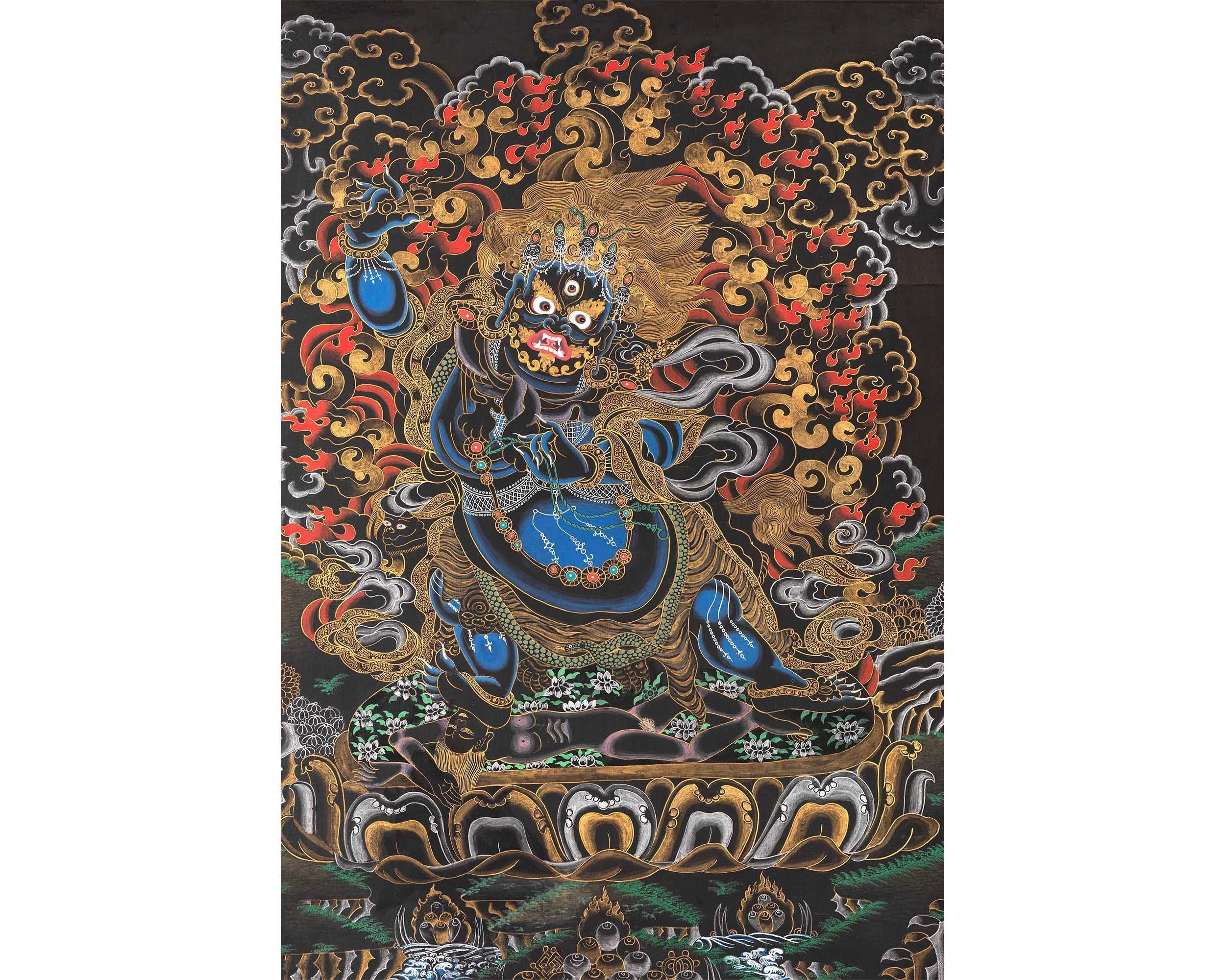 Mahakala Thangka | Canvas Art