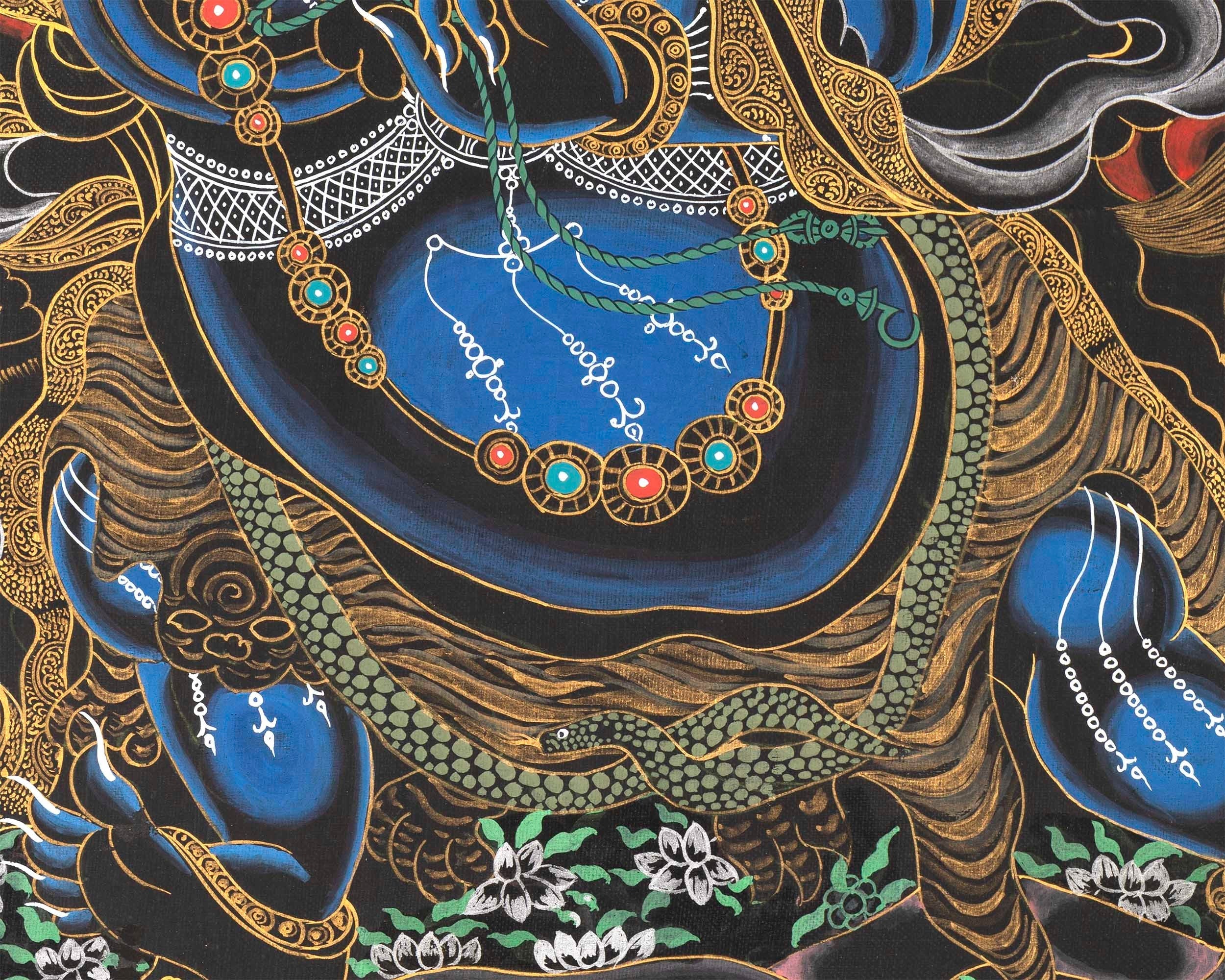 Mahakala Thangka | Canvas Art